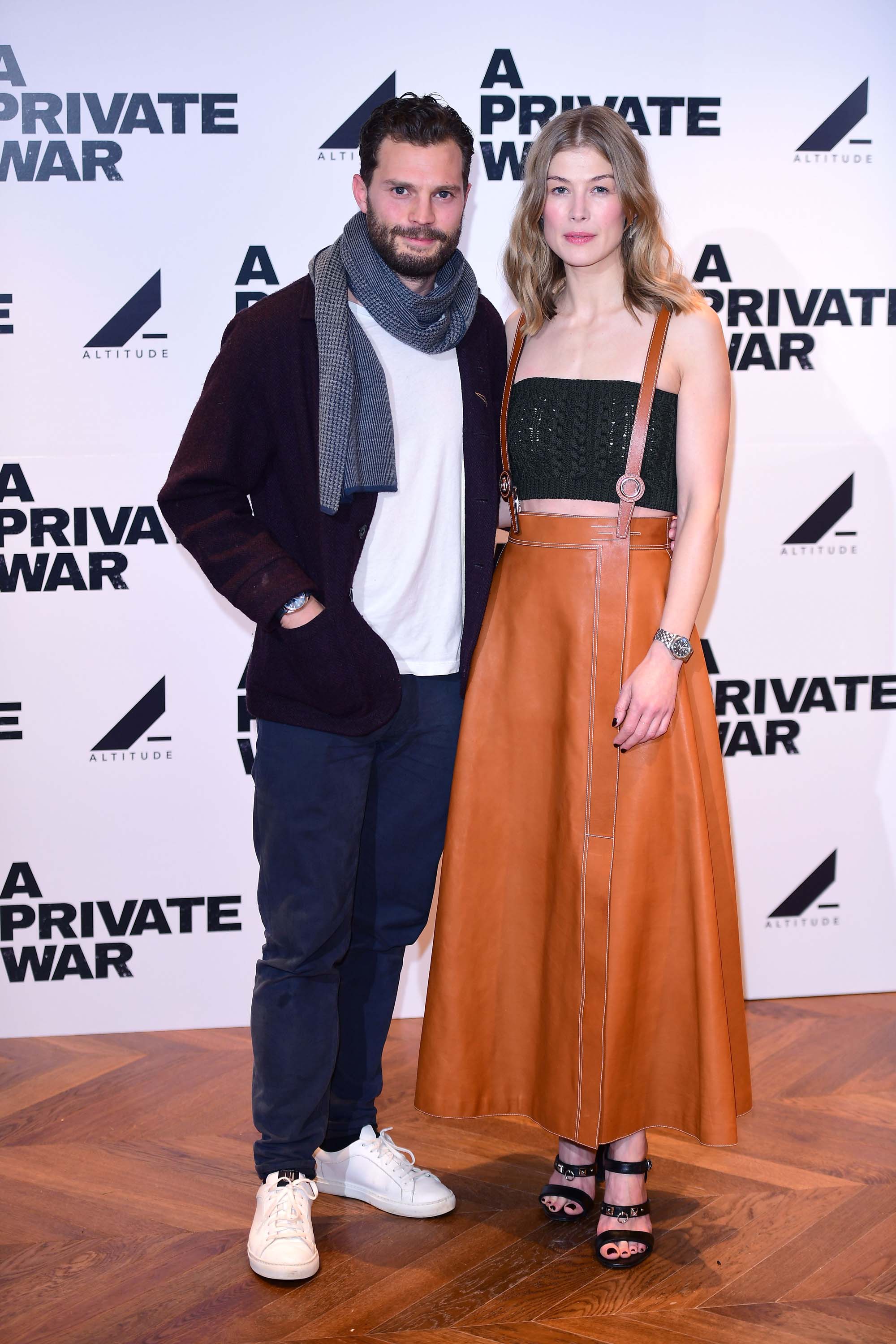 Rosamund Pike attends A Private War Screening