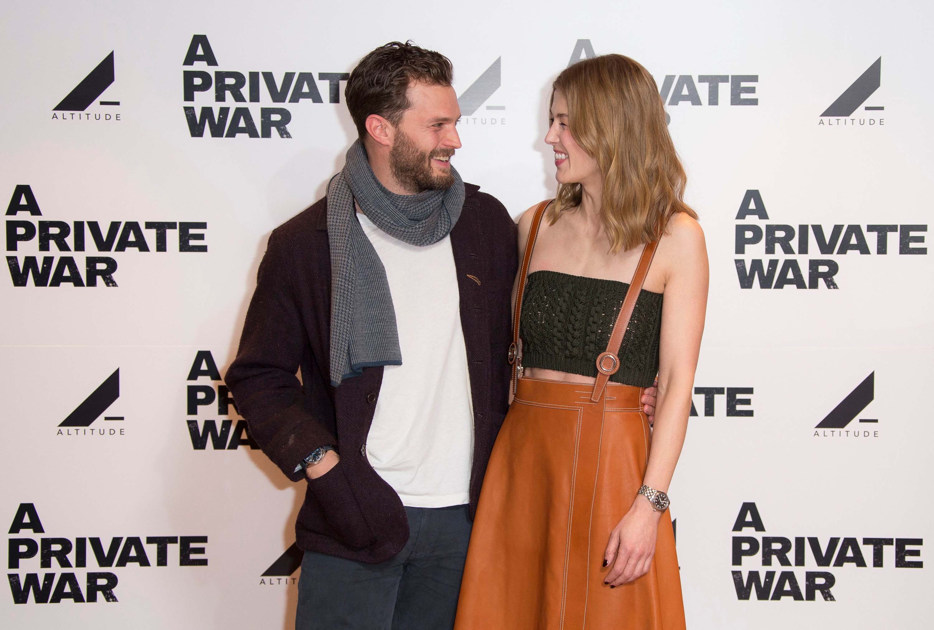 Rosamund Pike attends A Private War Screening