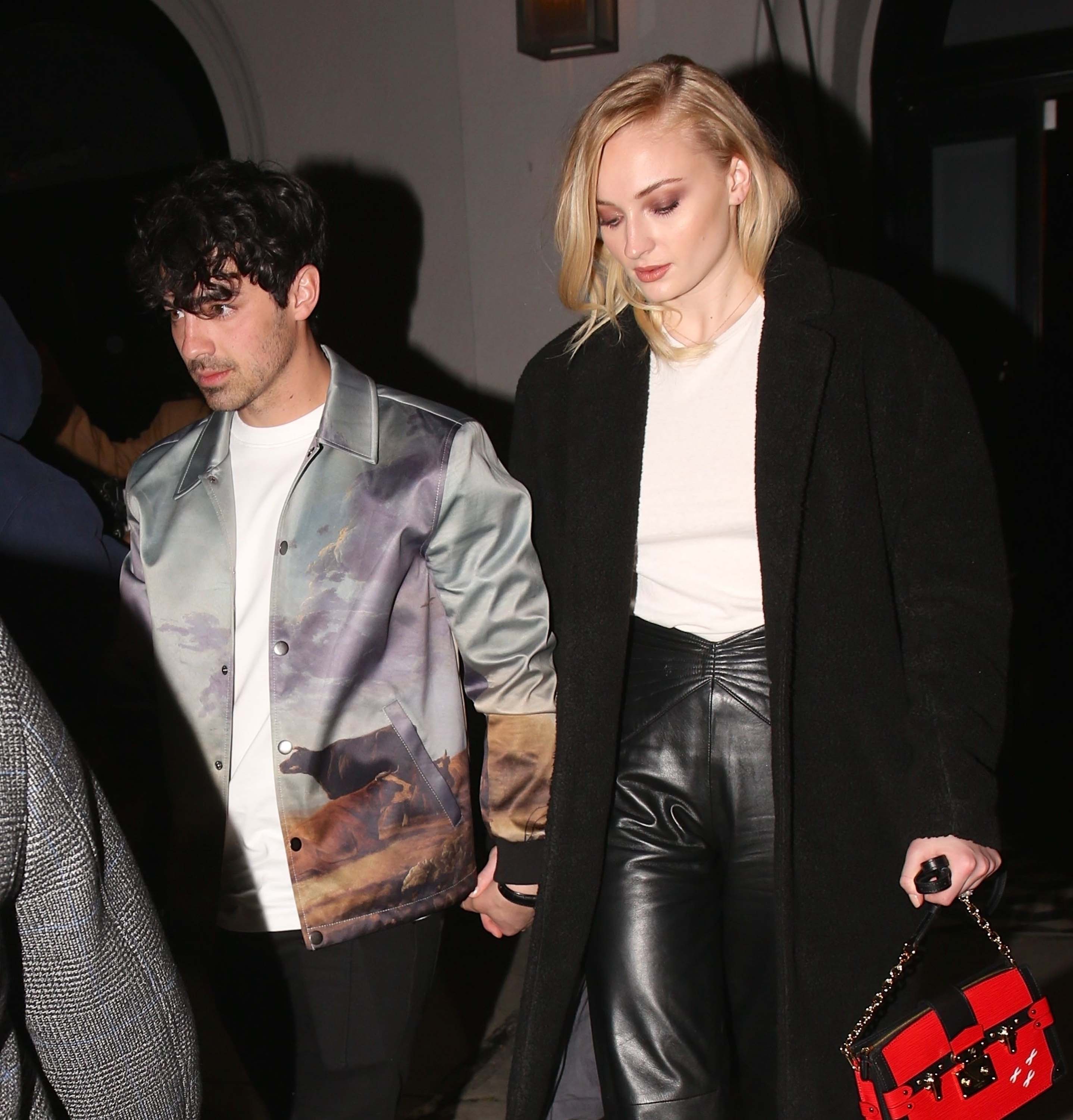 Sophie Turner exits Craig’s West Hollywood