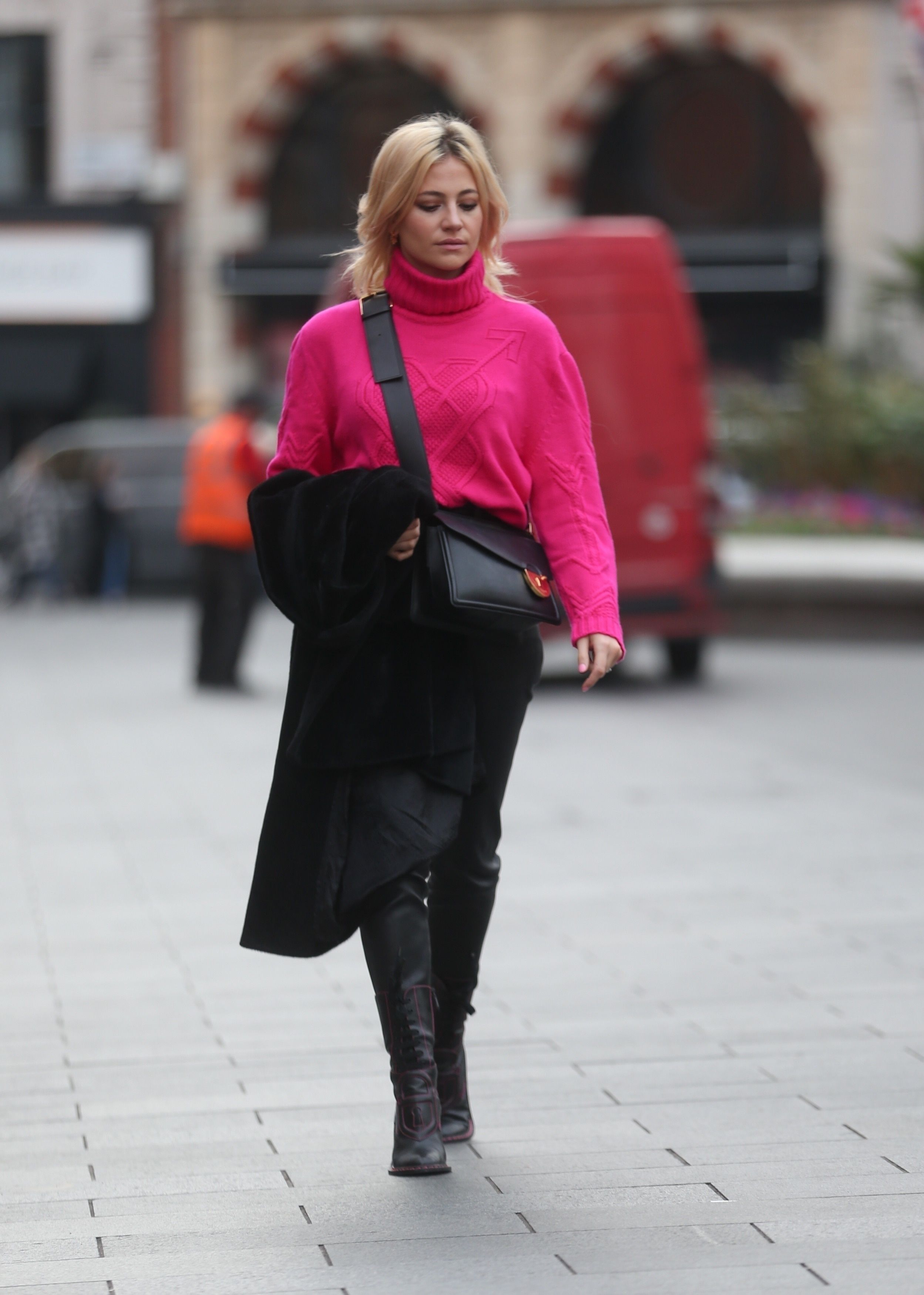 Pixie Lott at Global Radio Studios