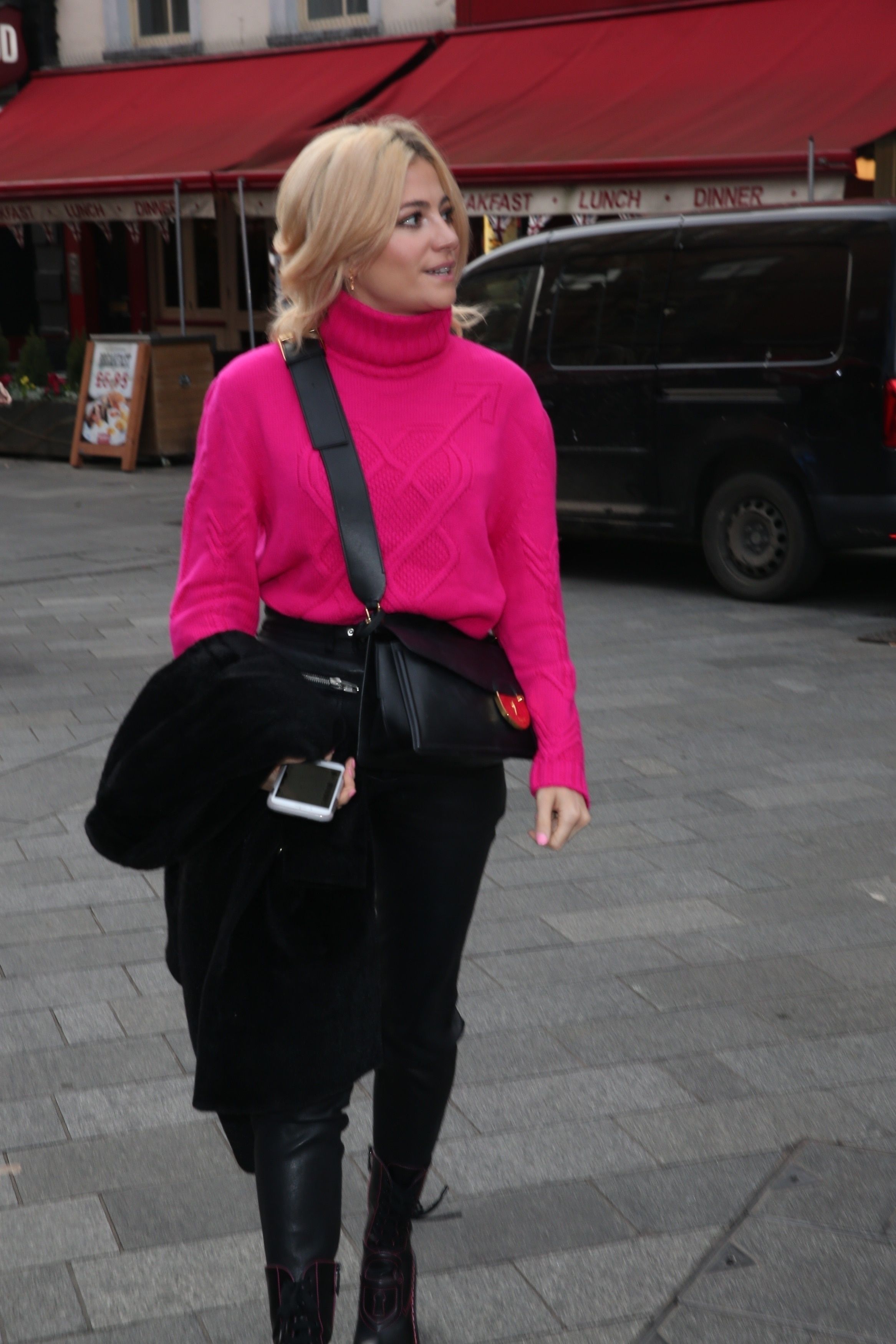 Pixie Lott at Global Radio Studios