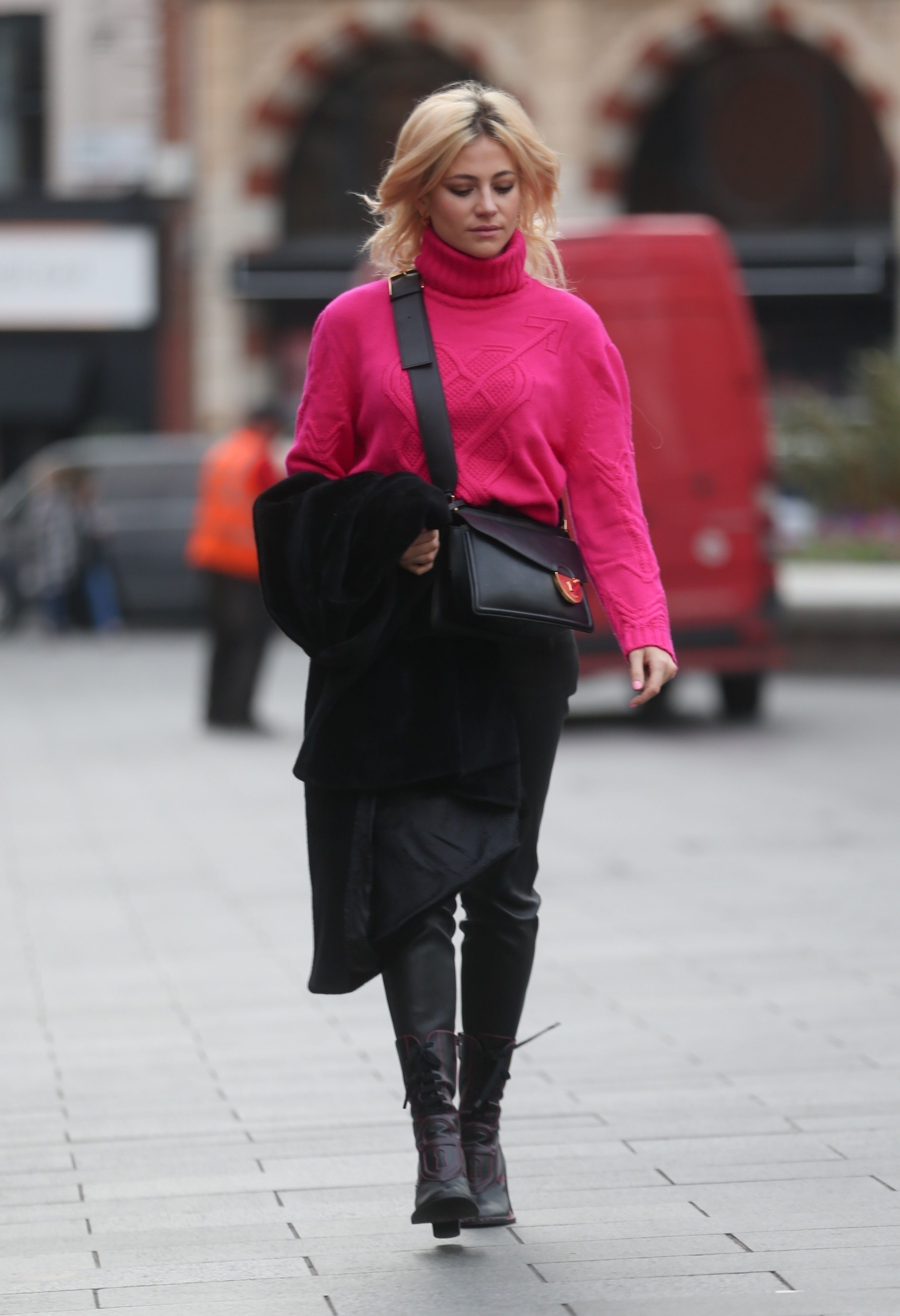 Pixie Lott at Global Radio Studios