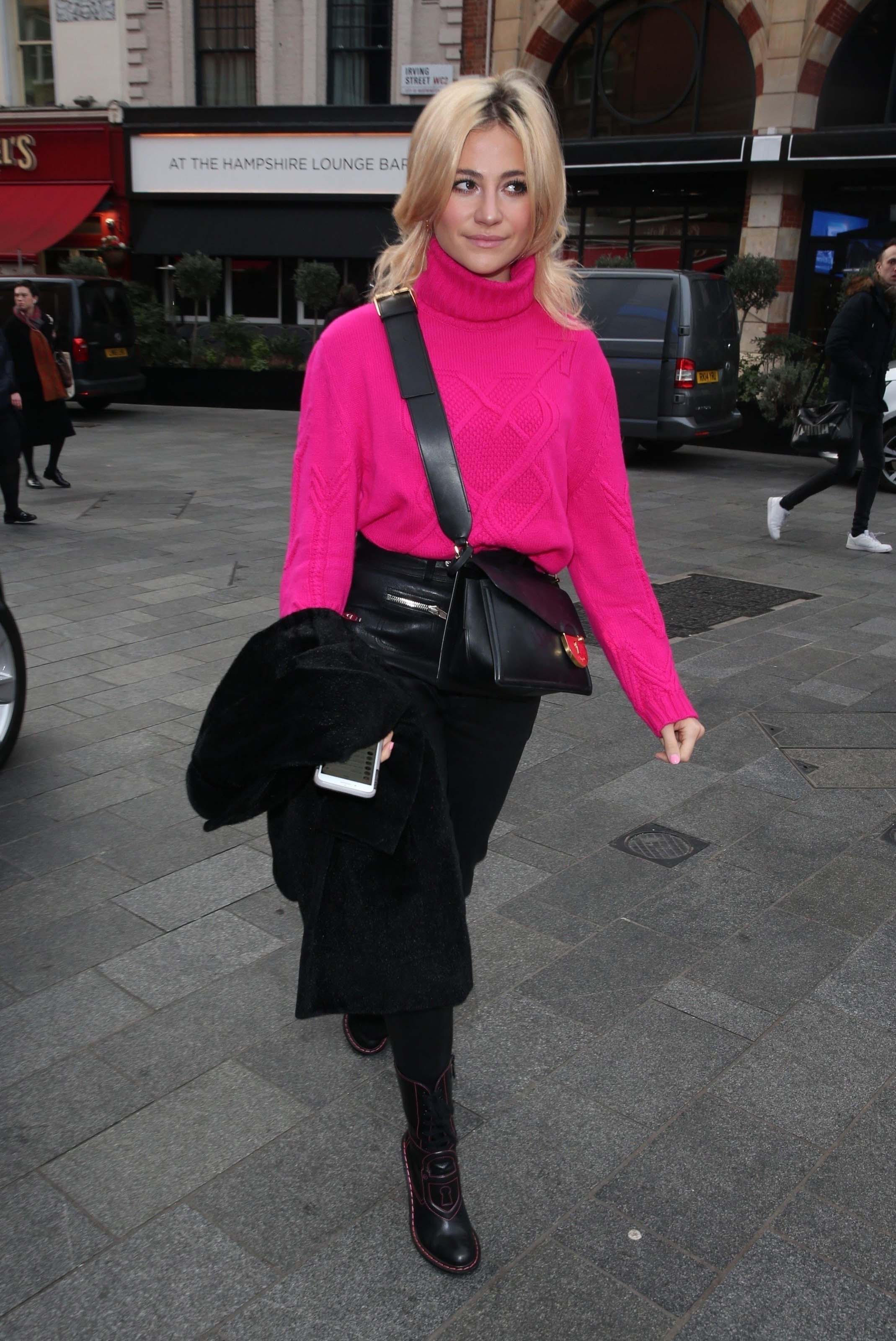 Pixie Lott at Global Radio Studios