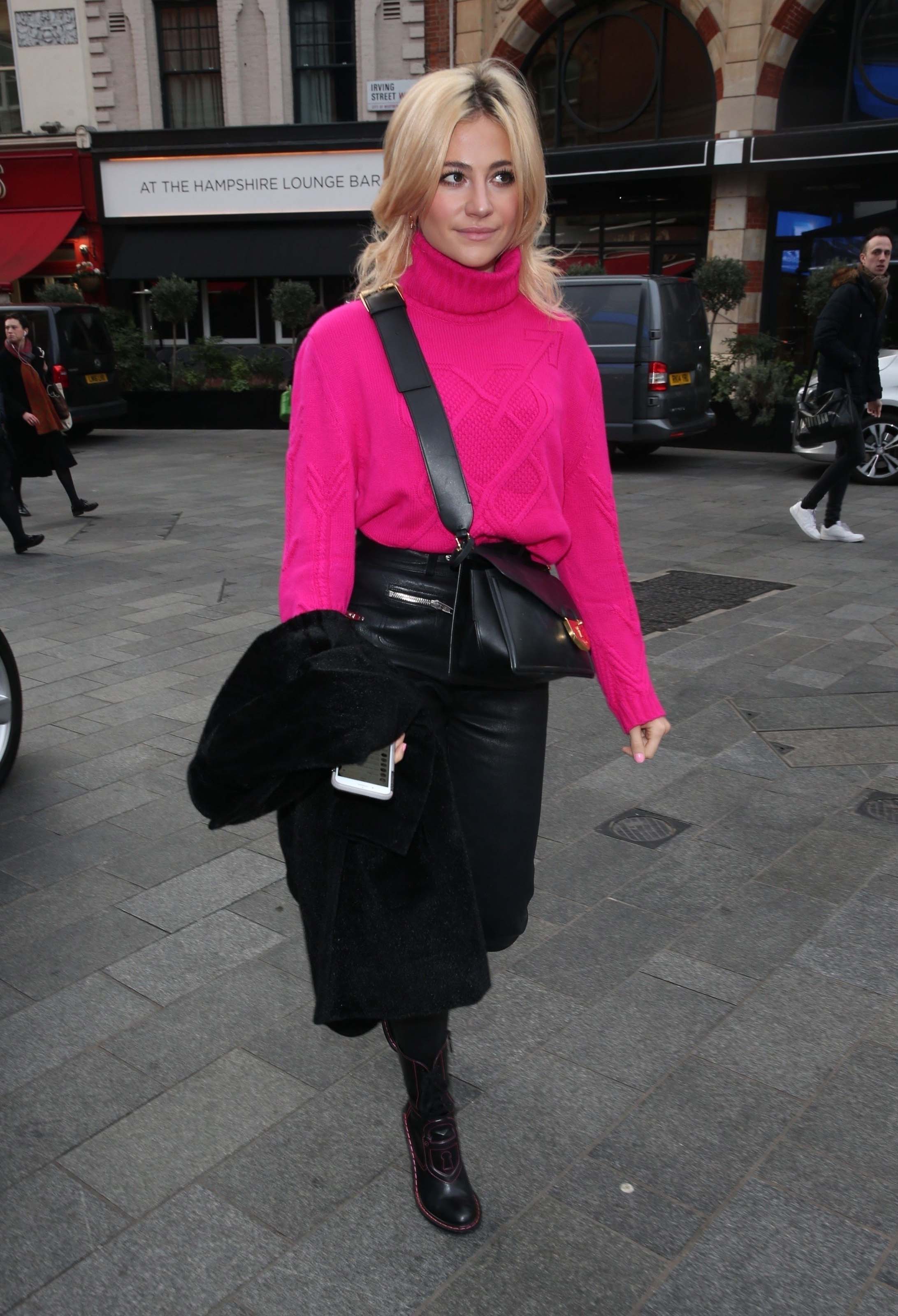 Pixie Lott at Global Radio Studios