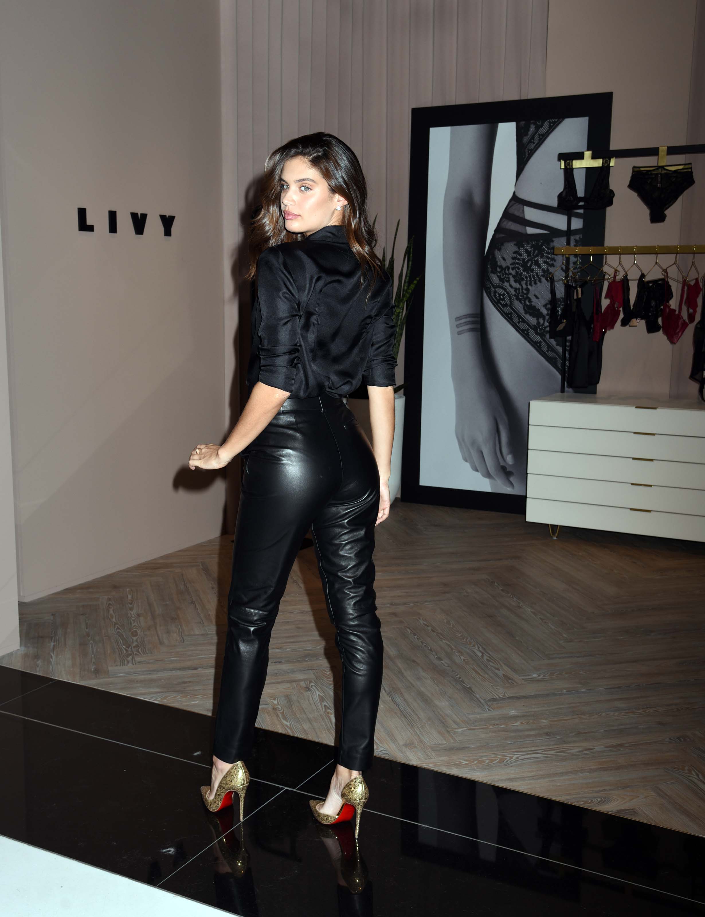 Sara Sampaio attends LIVY lingerie celebration at Victoria’s Secret