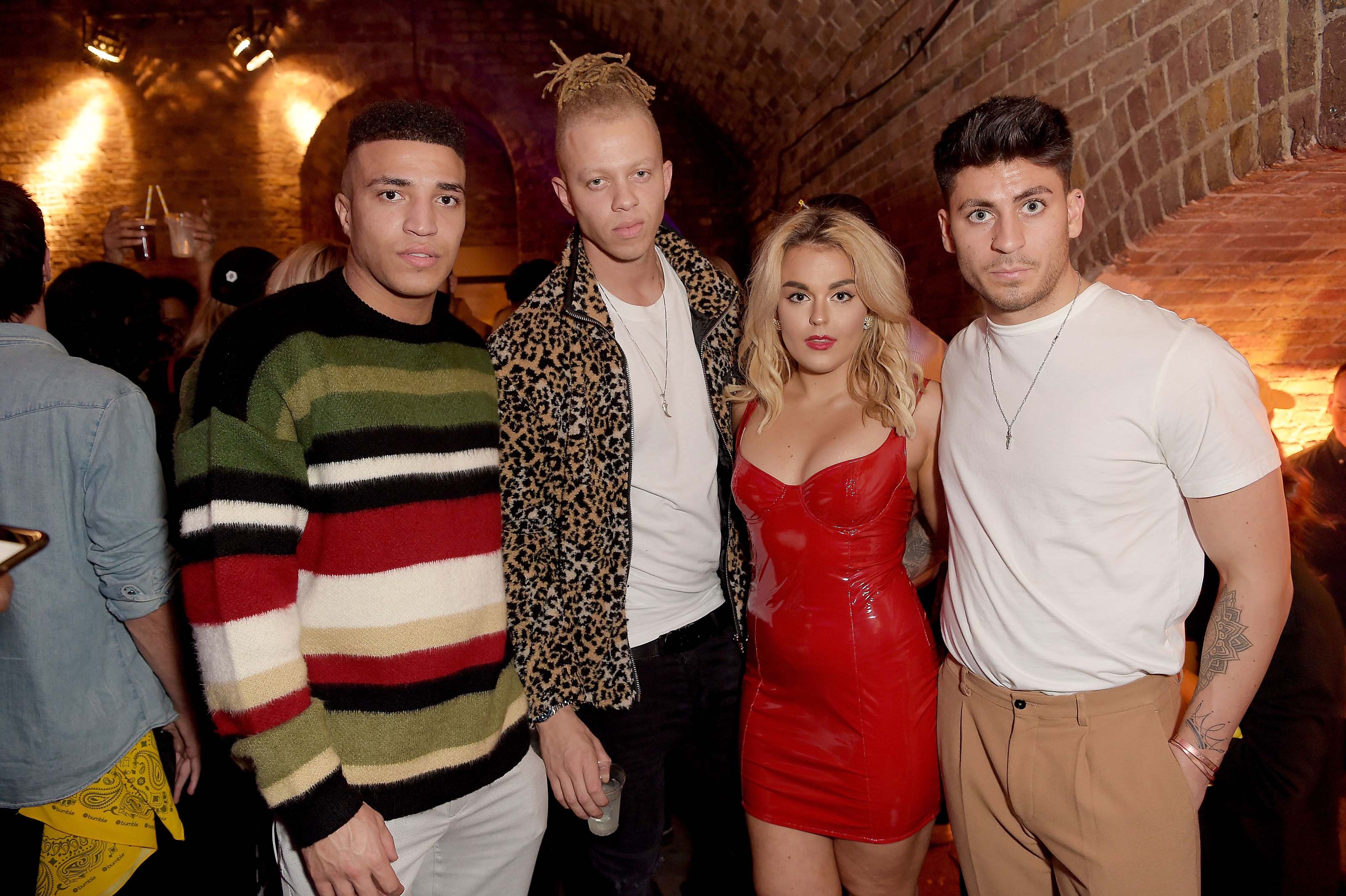 Tallia Storm attends Bumble Domino Effect Valentines Party