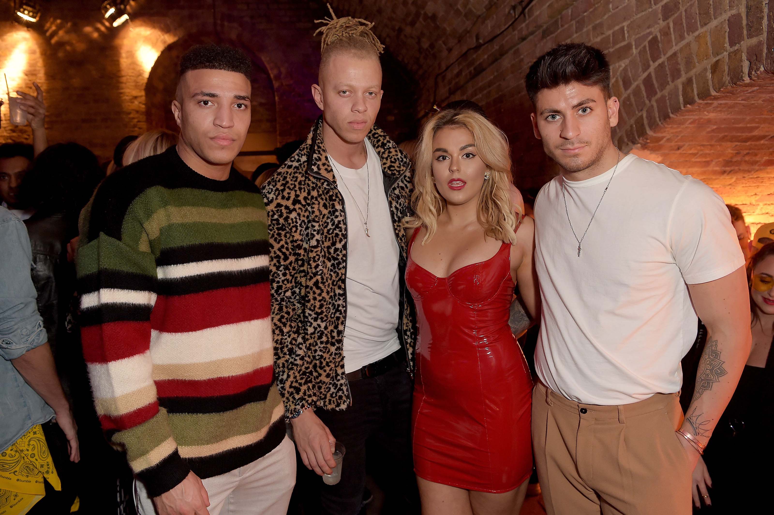 Tallia Storm attends Bumble Domino Effect Valentines Party