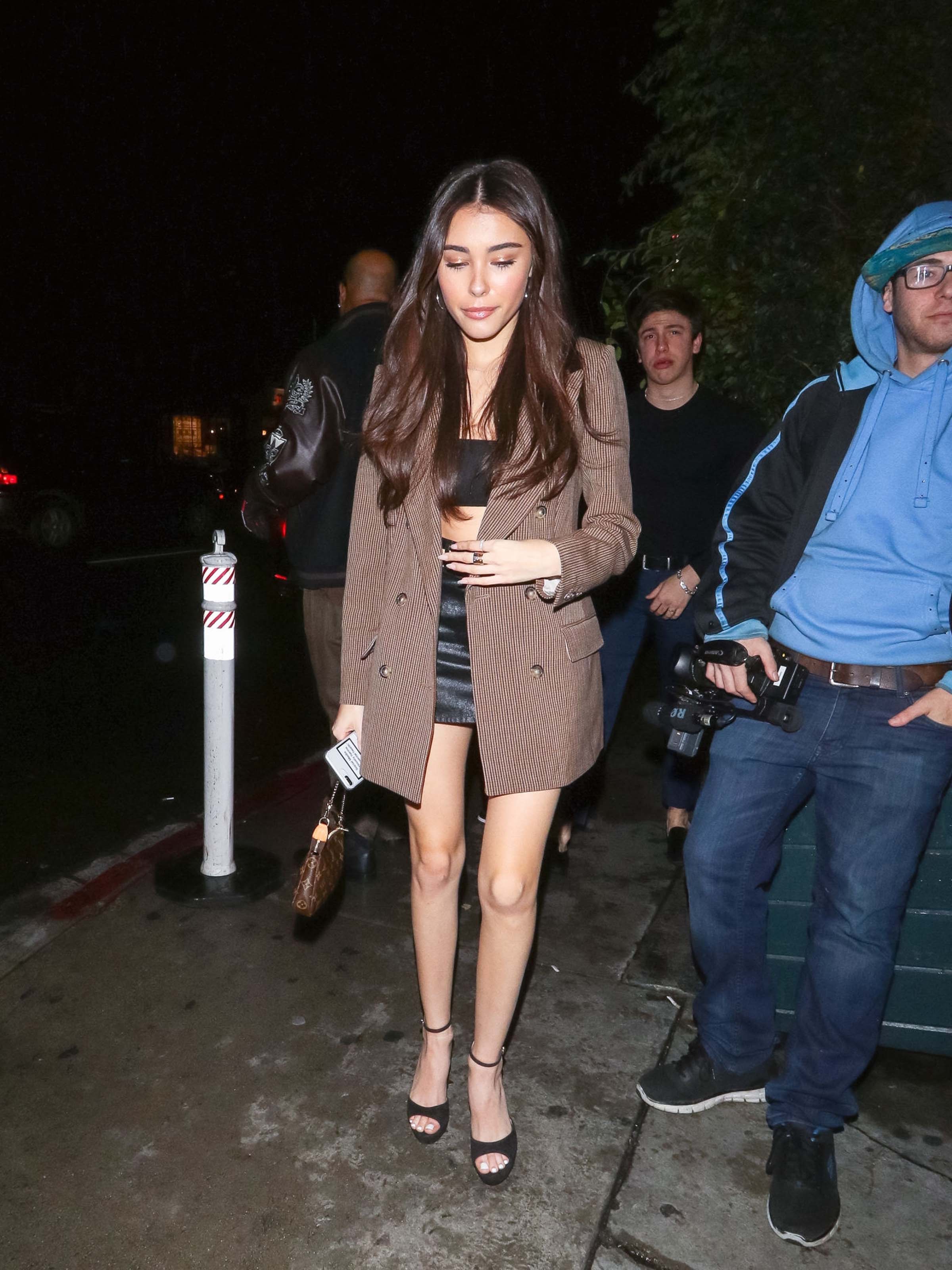 Madison Beer outside Poppy