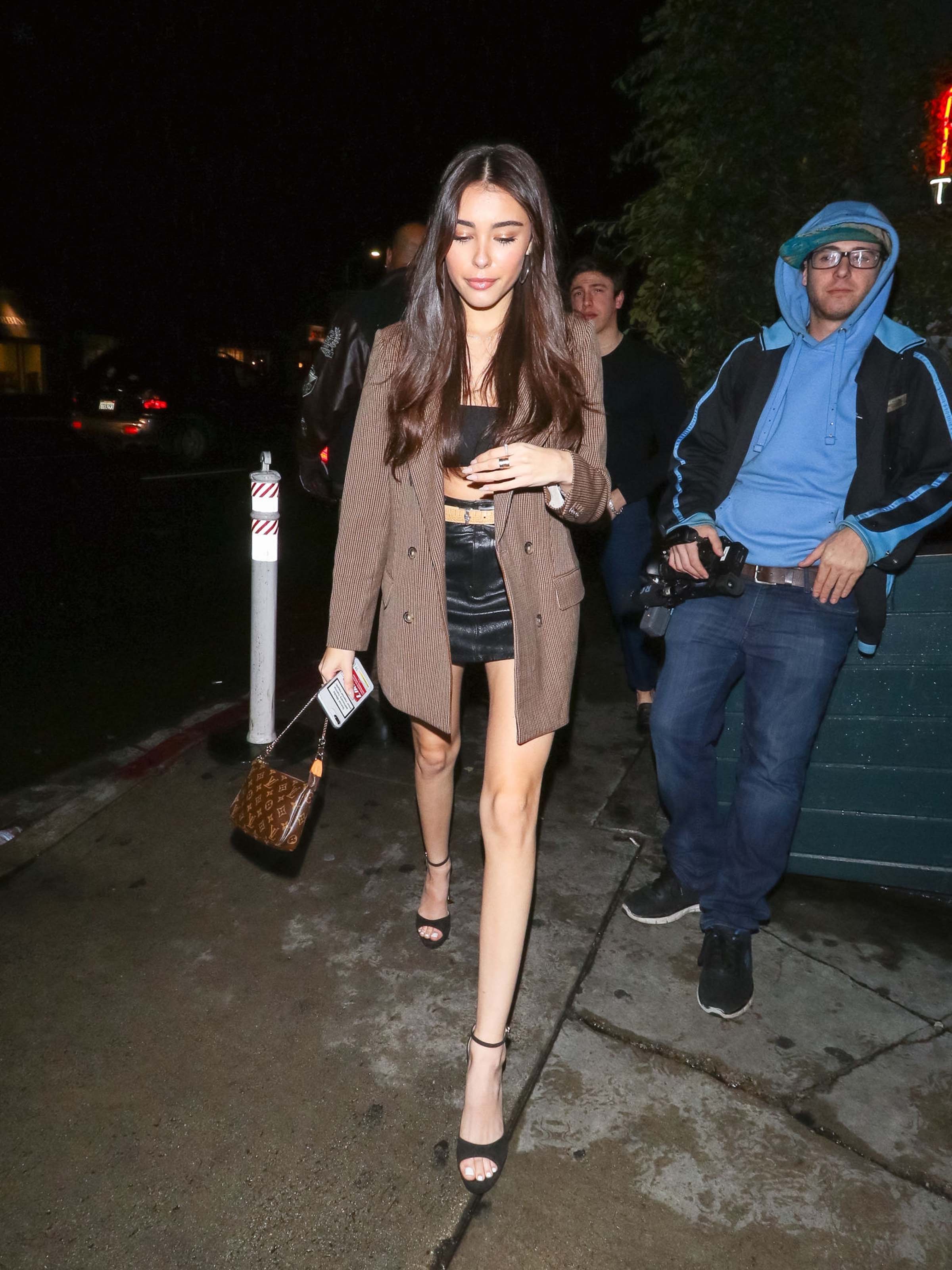 Madison Beer outside Poppy