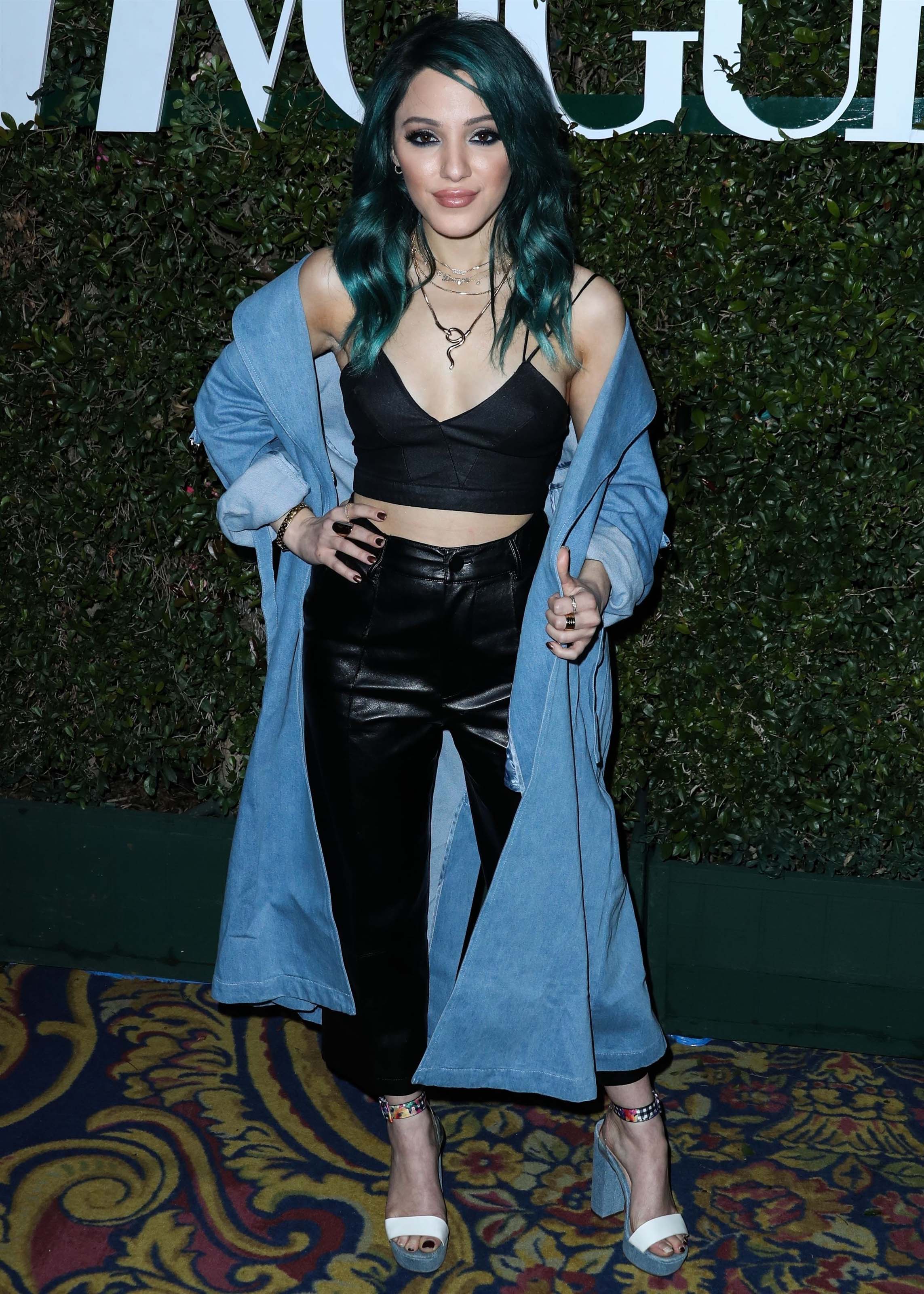 Niki DeMartino attends Teen Vogue’s 2019 Young Hollywood Party