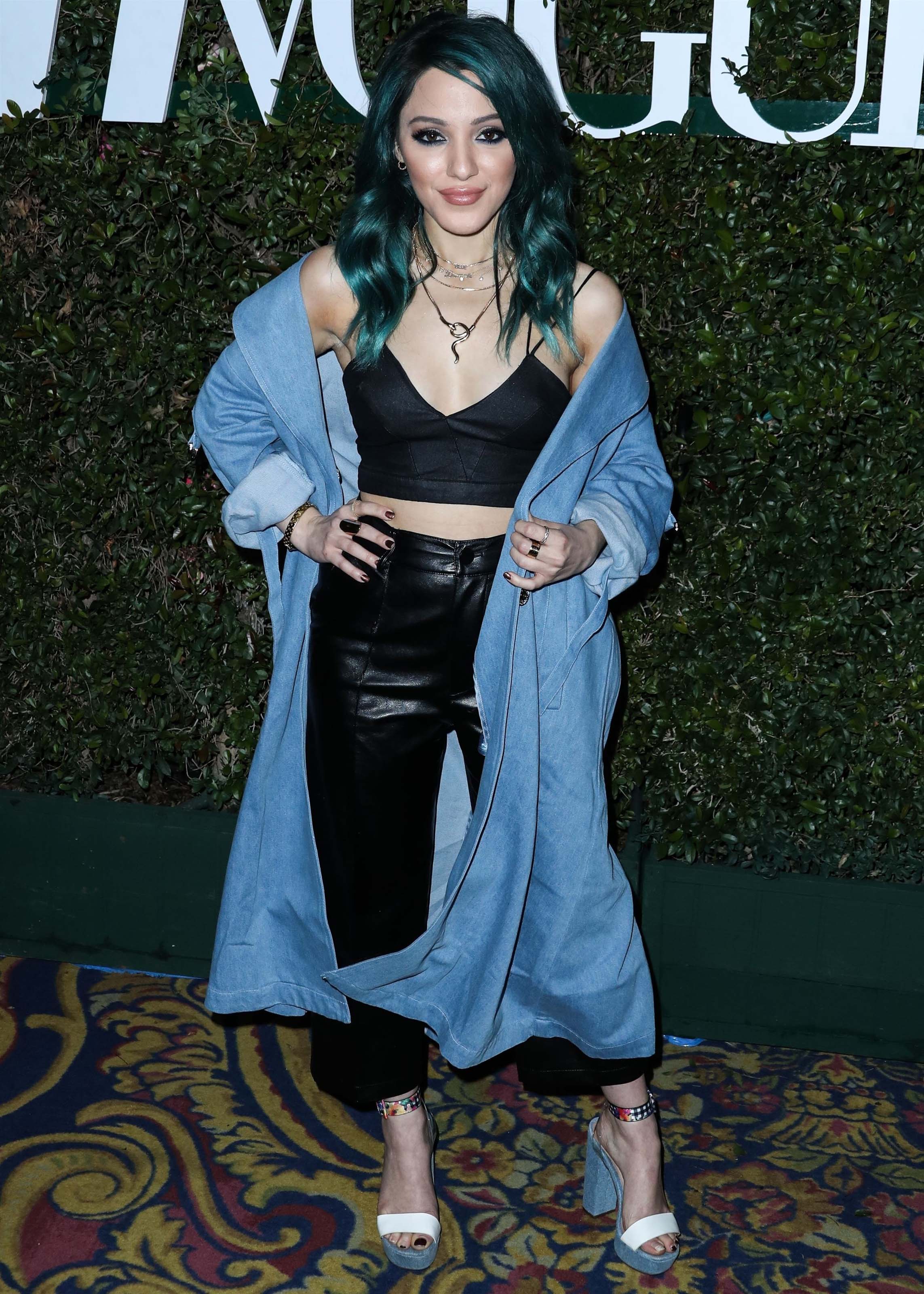 Niki DeMartino attends Teen Vogue’s 2019 Young Hollywood Party