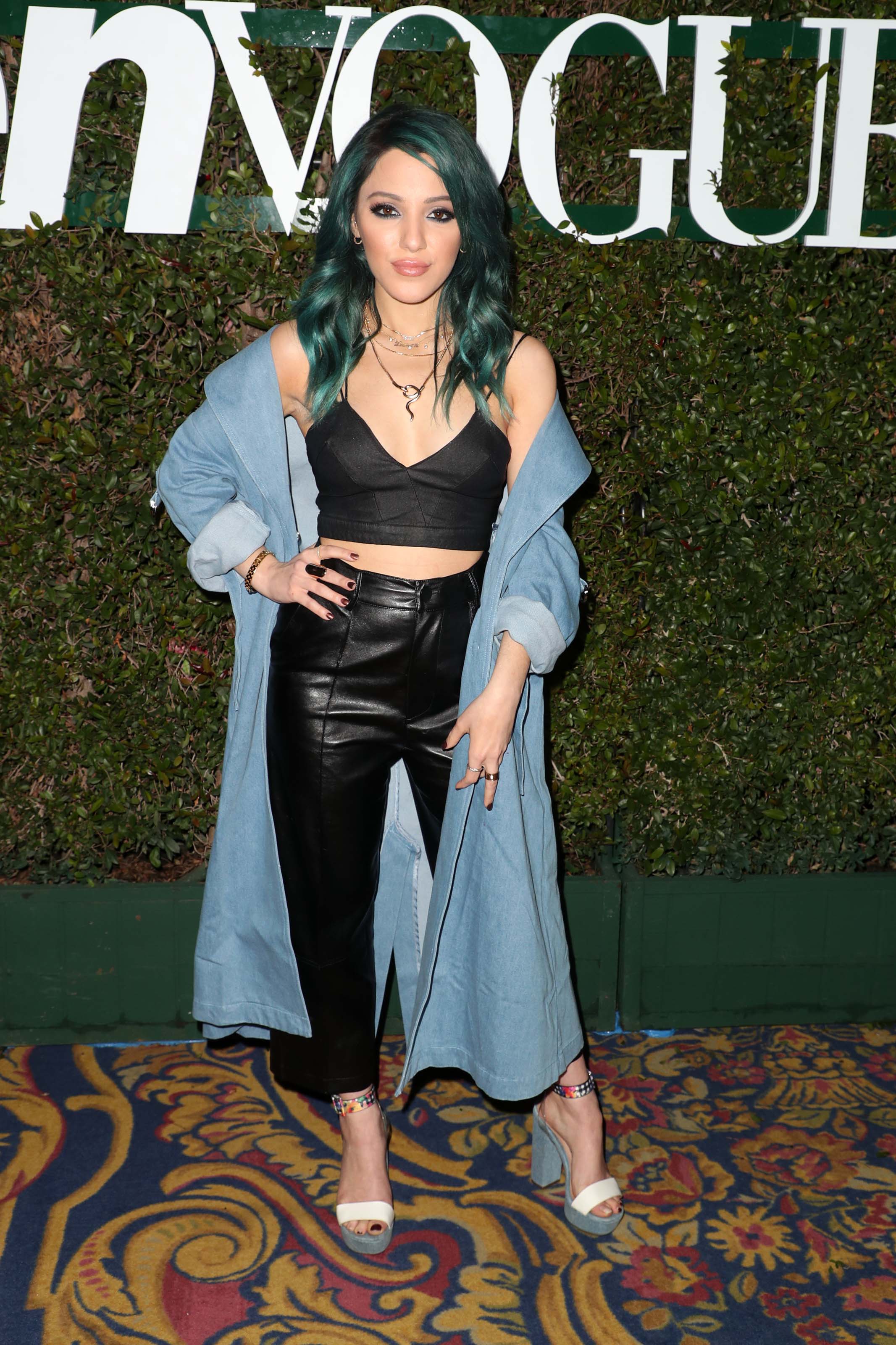 Niki DeMartino attends Teen Vogue’s 2019 Young Hollywood Party