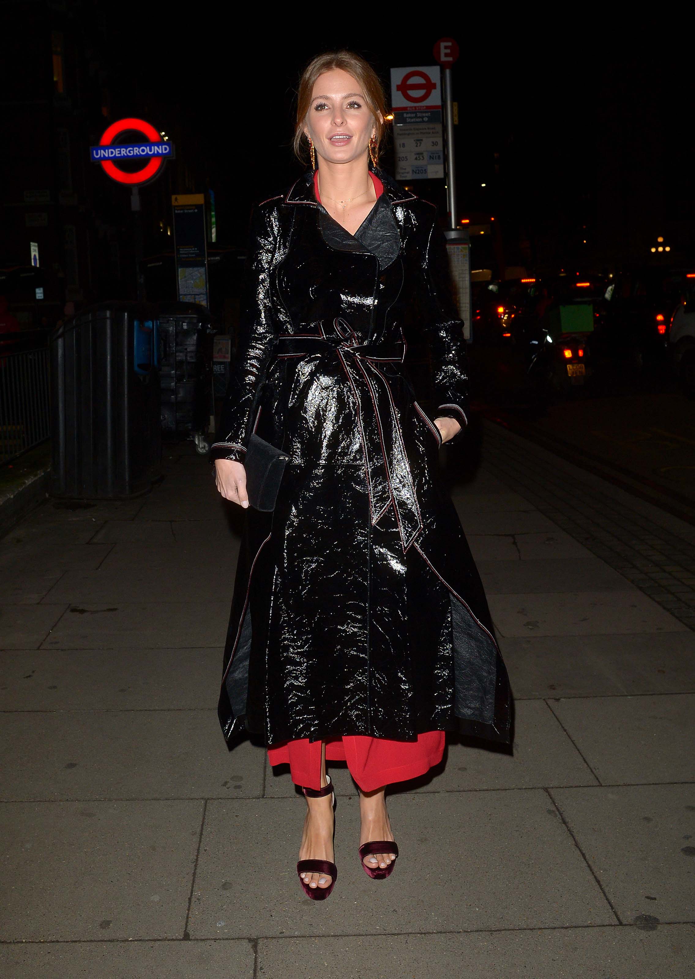 Millie Mackintosh seen attending Fashion Fighting Poverty for Oxfam