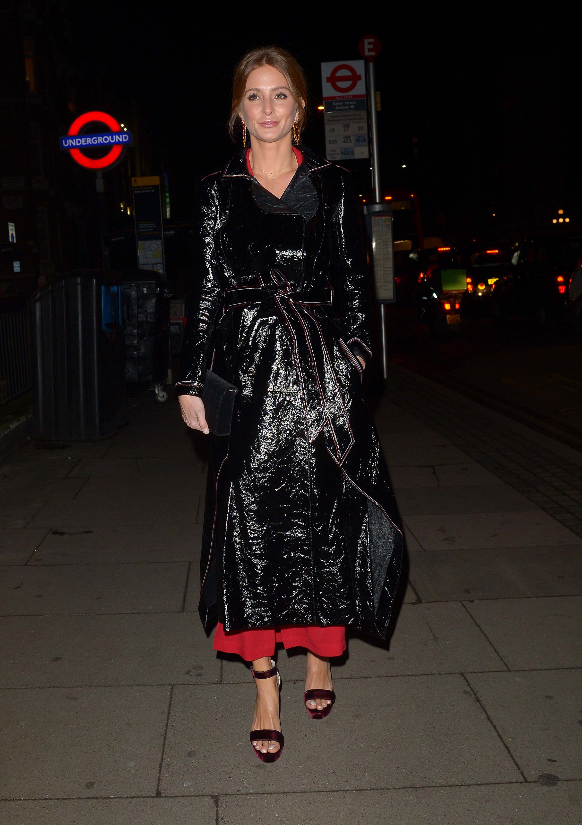 Millie Mackintosh seen attending Fashion Fighting Poverty for Oxfam