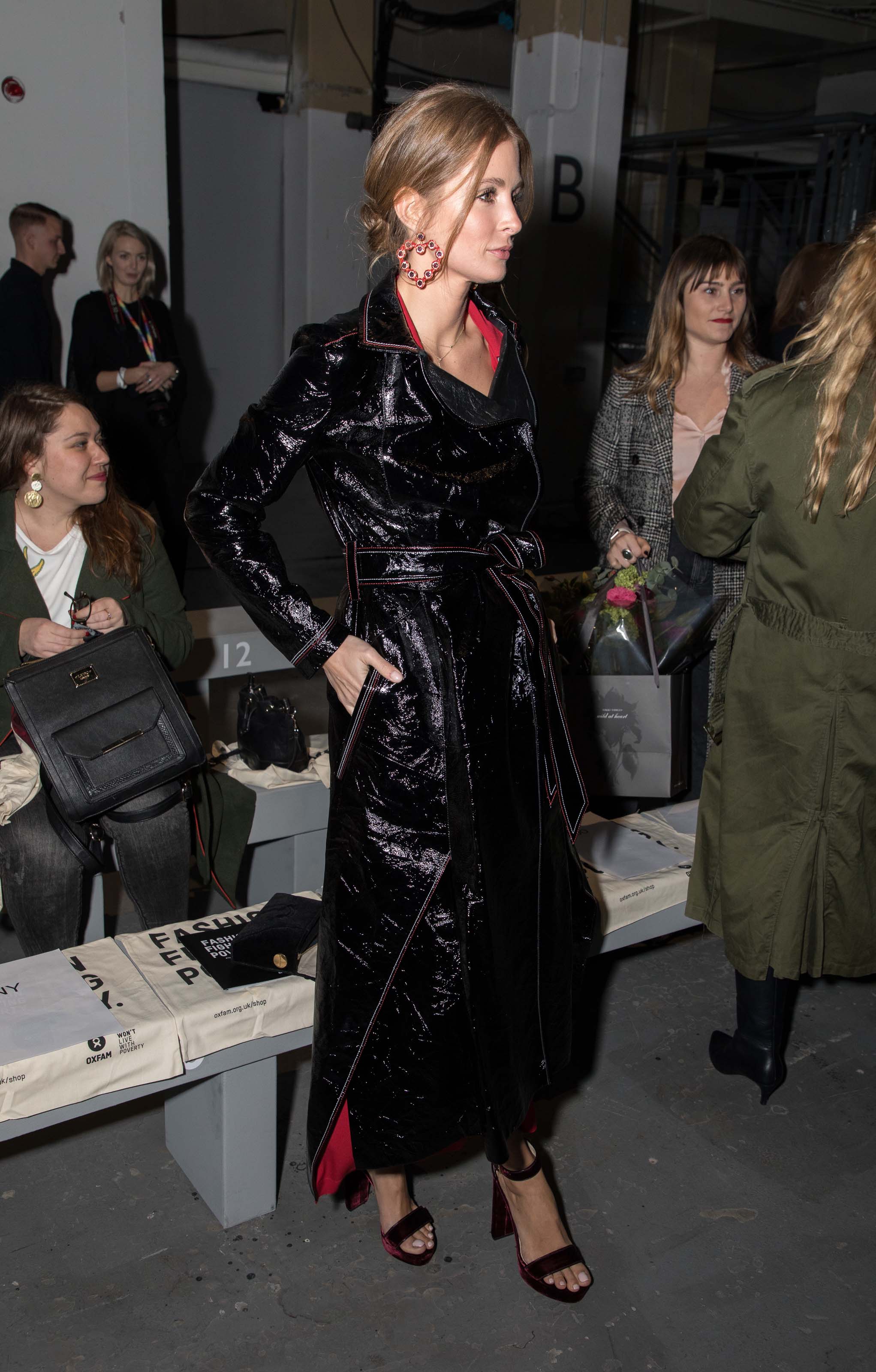 Millie Mackintosh seen attending Fashion Fighting Poverty for Oxfam