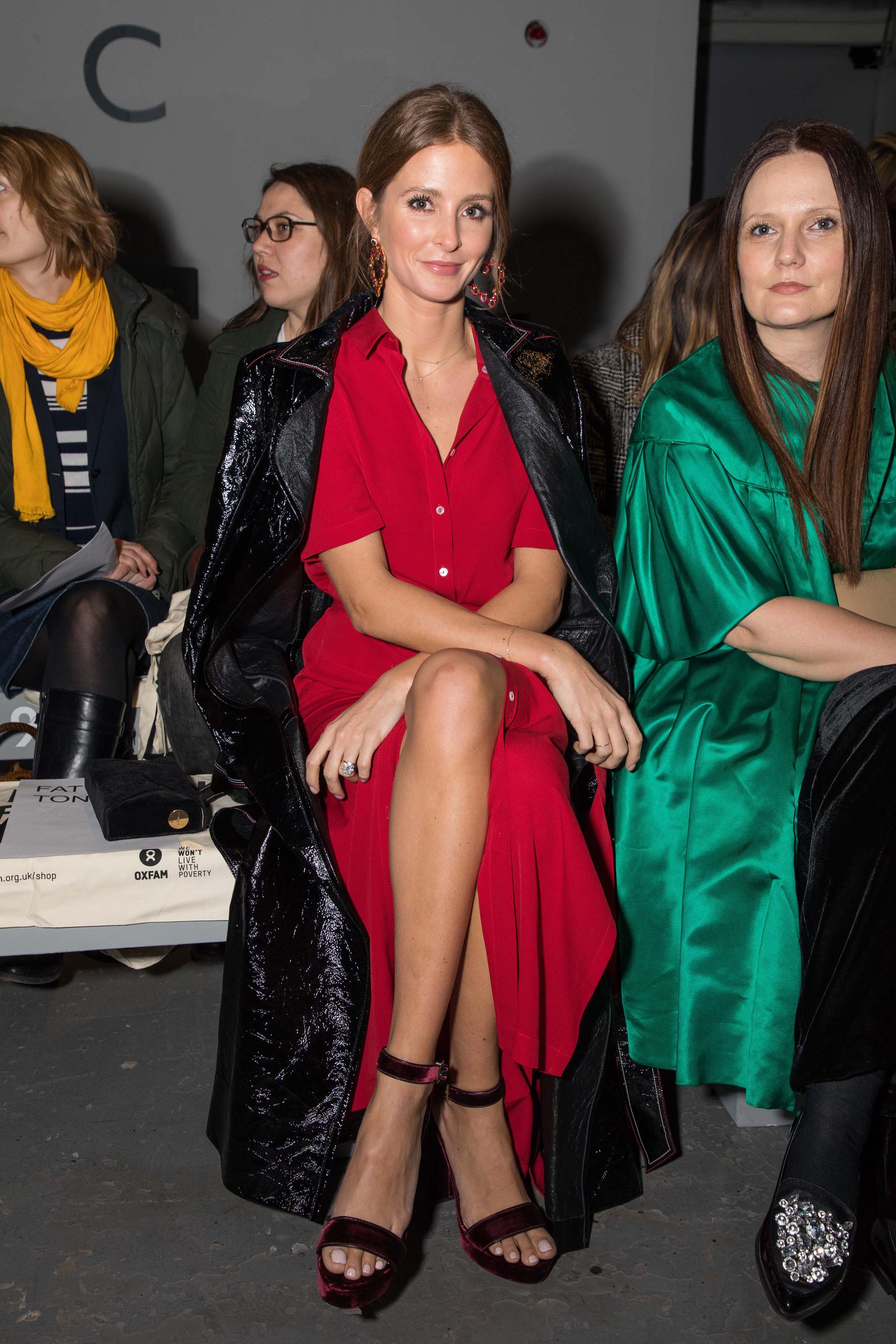 Millie Mackintosh seen attending Fashion Fighting Poverty for Oxfam