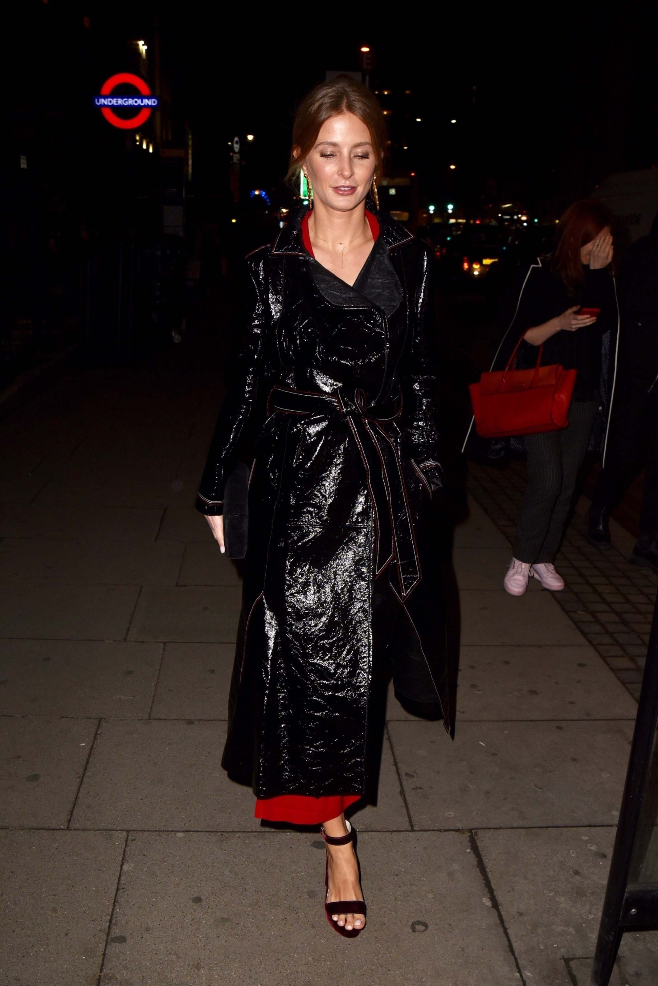 Millie Mackintosh seen attending Fashion Fighting Poverty for Oxfam