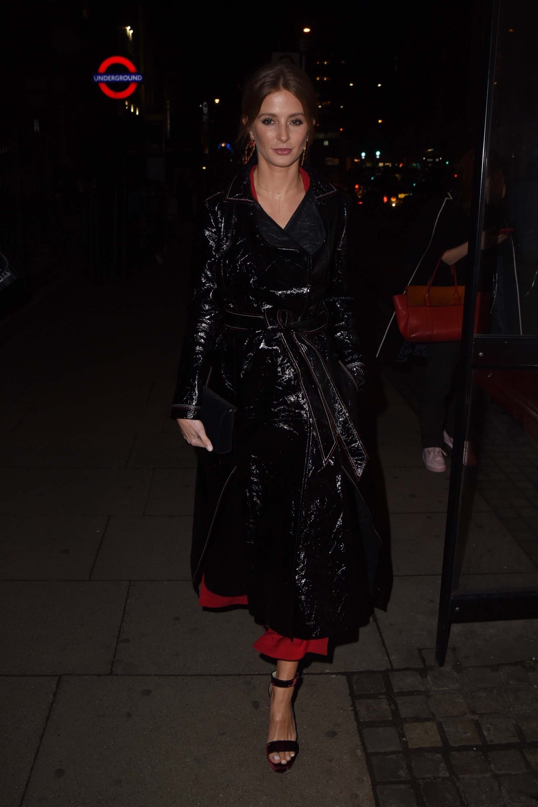 Millie Mackintosh seen attending Fashion Fighting Poverty for Oxfam