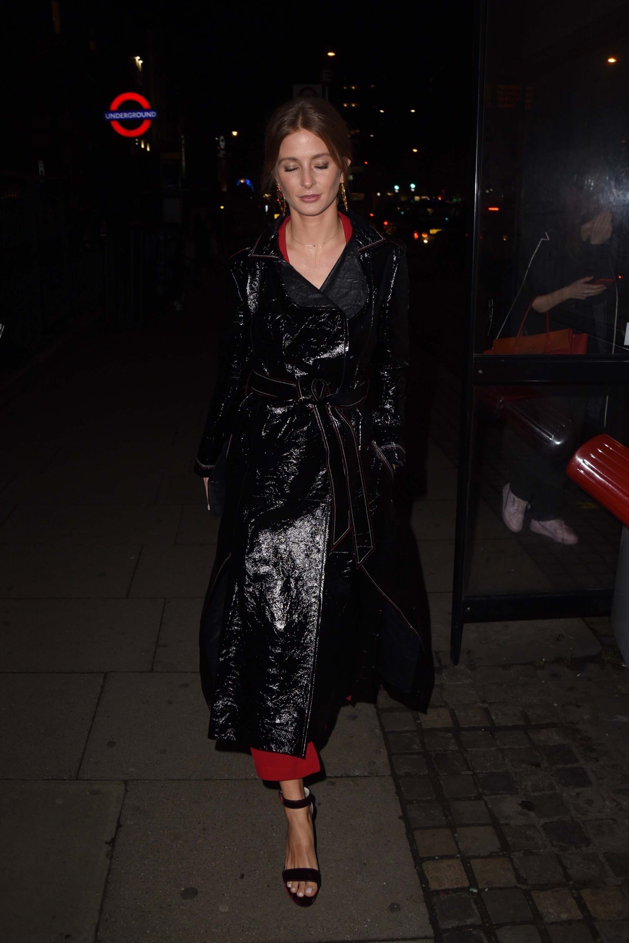 Millie Mackintosh seen attending Fashion Fighting Poverty for Oxfam