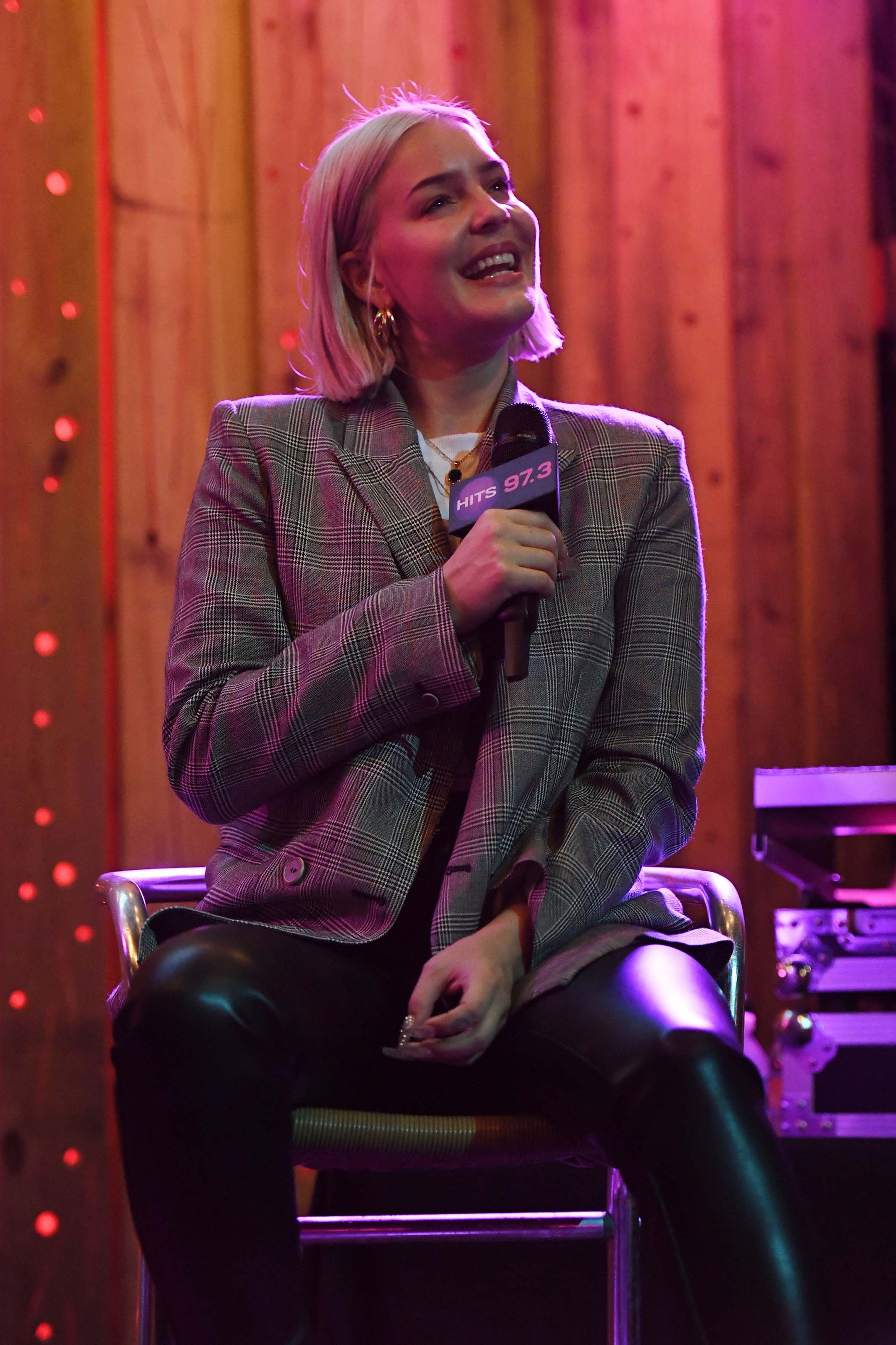 Anne-Marie Rose Nicholson at Hits 97.3 Sessions