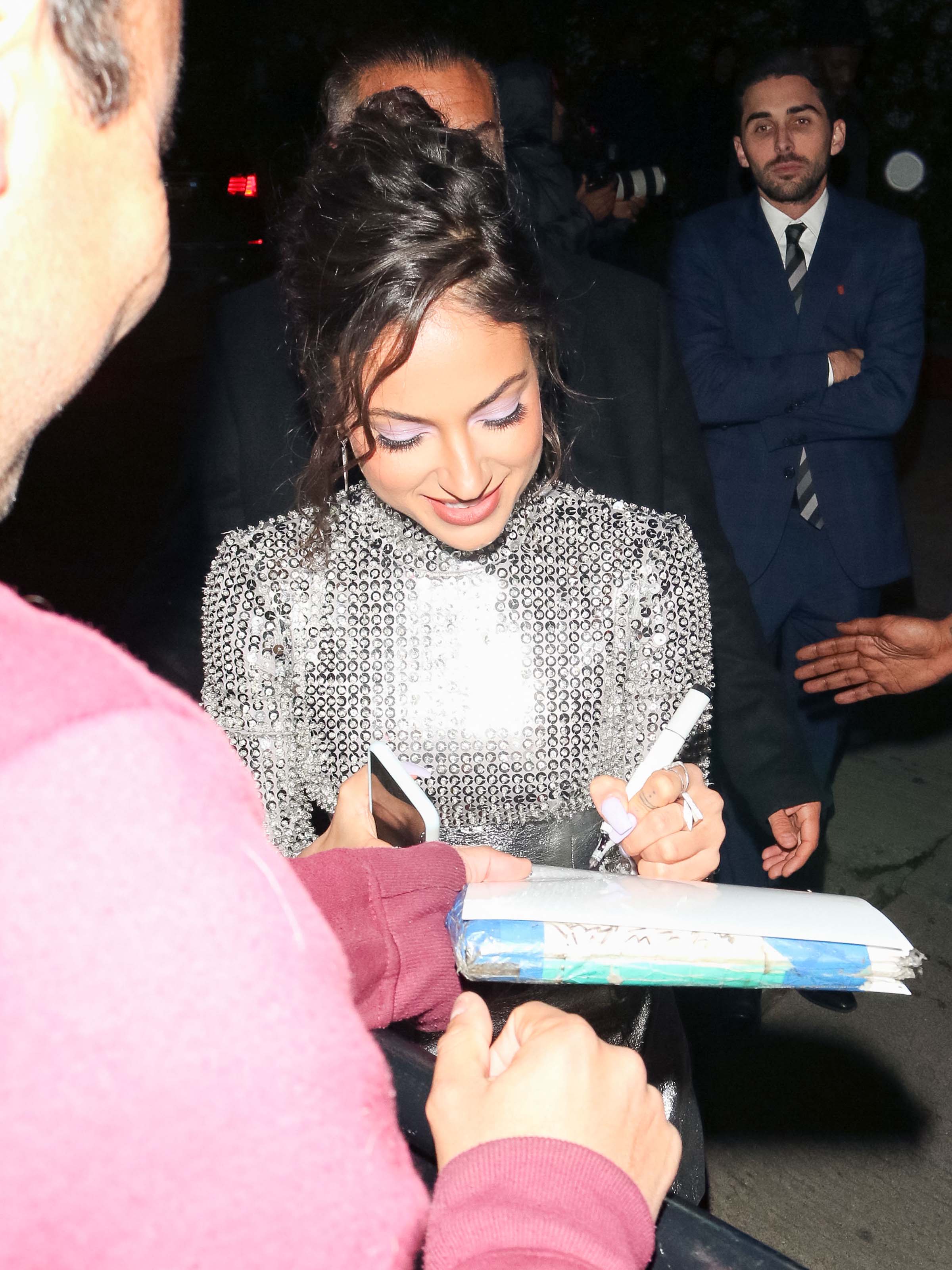 Inanna Sarkis attends Cadillac Oscar Party