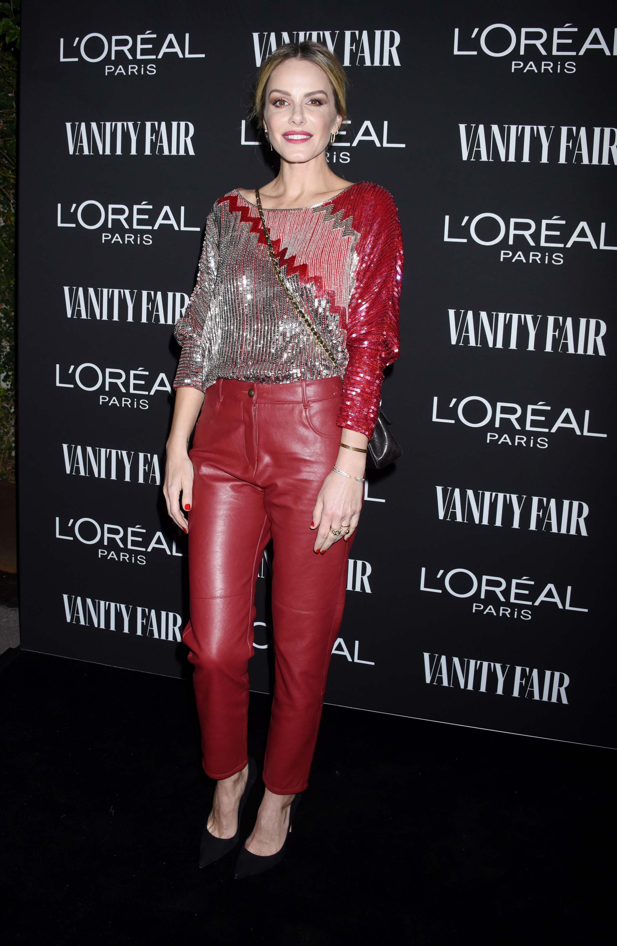 Monet Mazur attends Vanity Fair and L’Oreal Paris’ New Hollywood Party