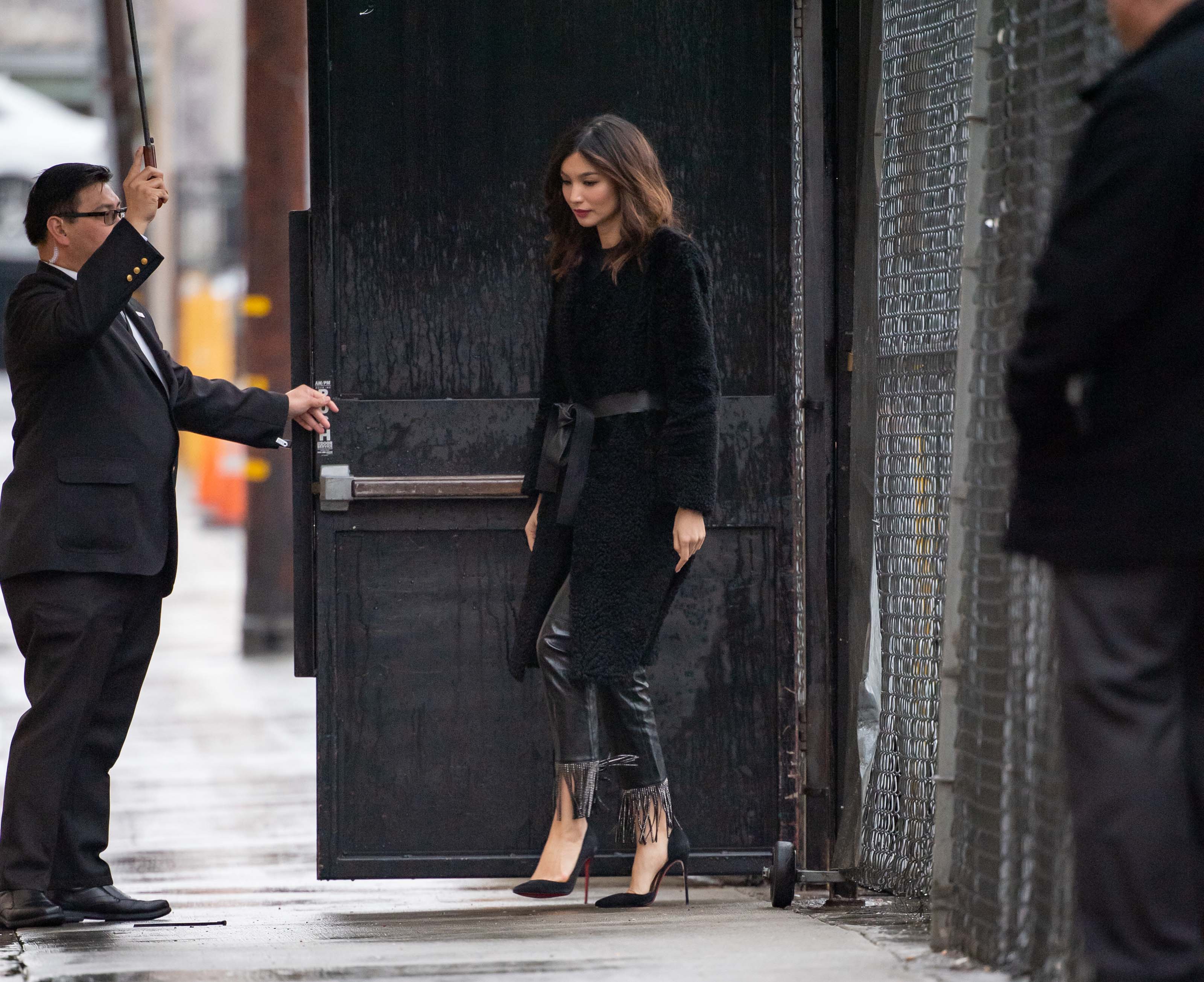 Gemma Chan at Jimmy Kimmel Live