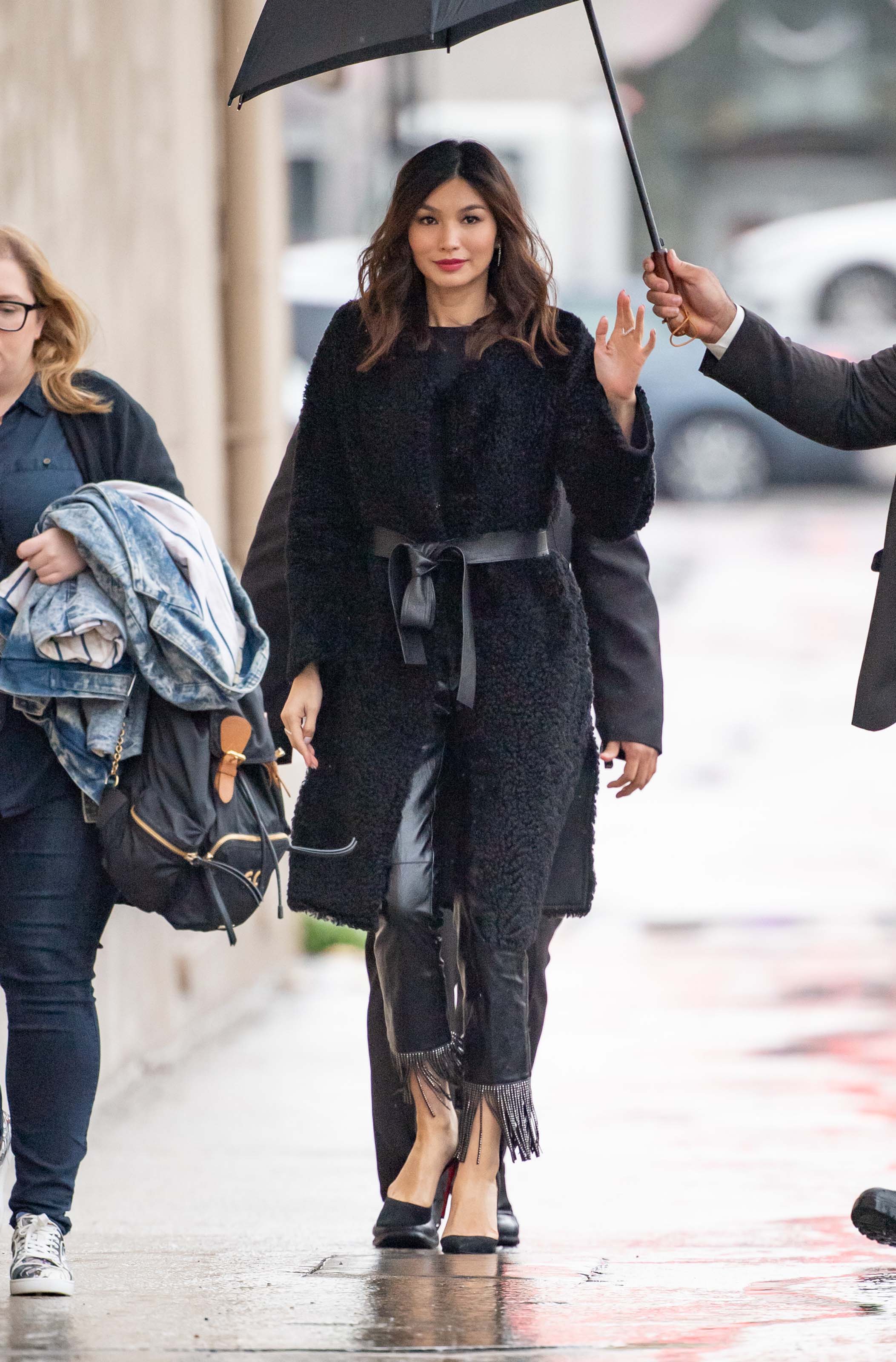 Gemma Chan at Jimmy Kimmel Live