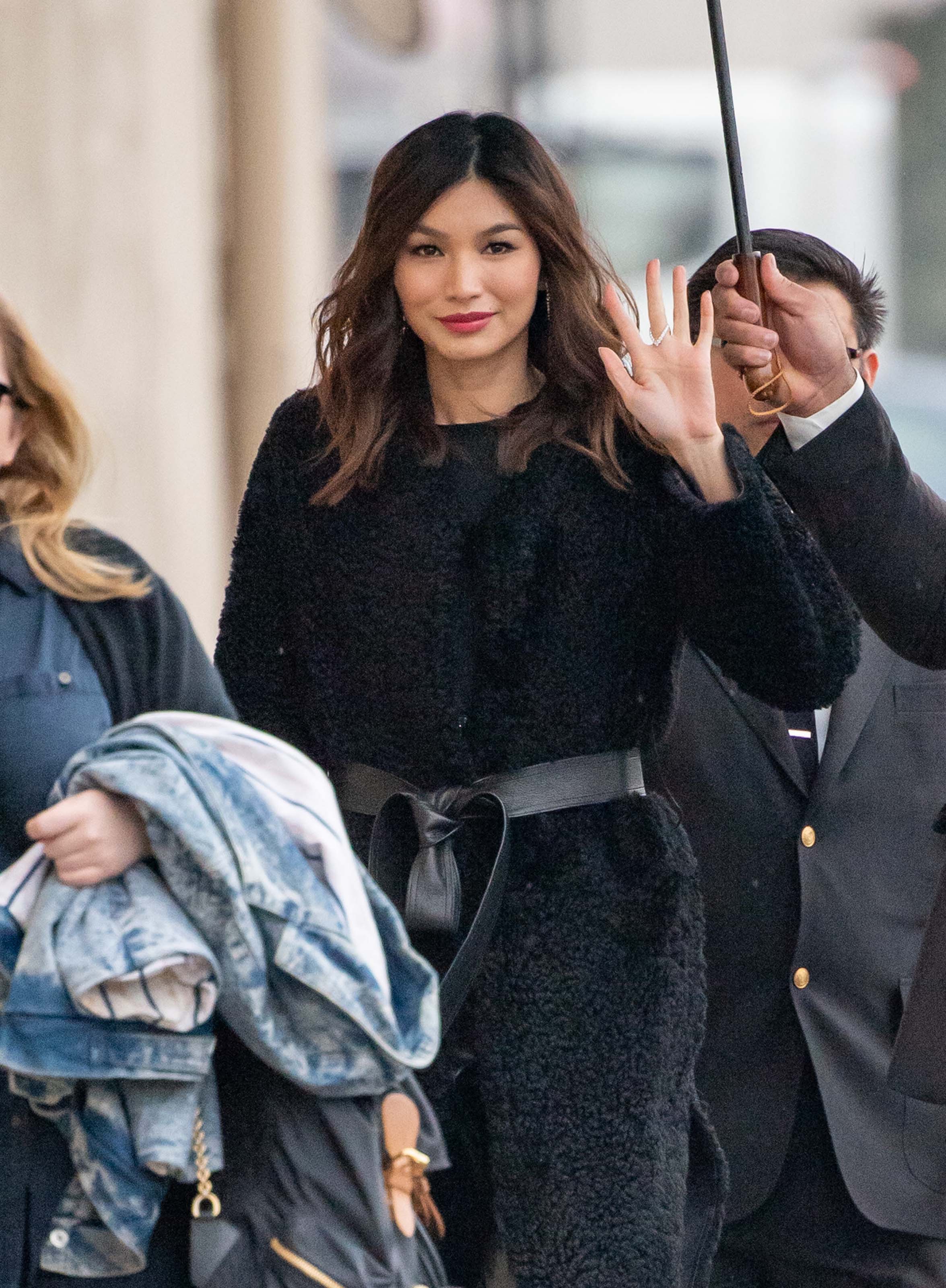 Gemma Chan at Jimmy Kimmel Live