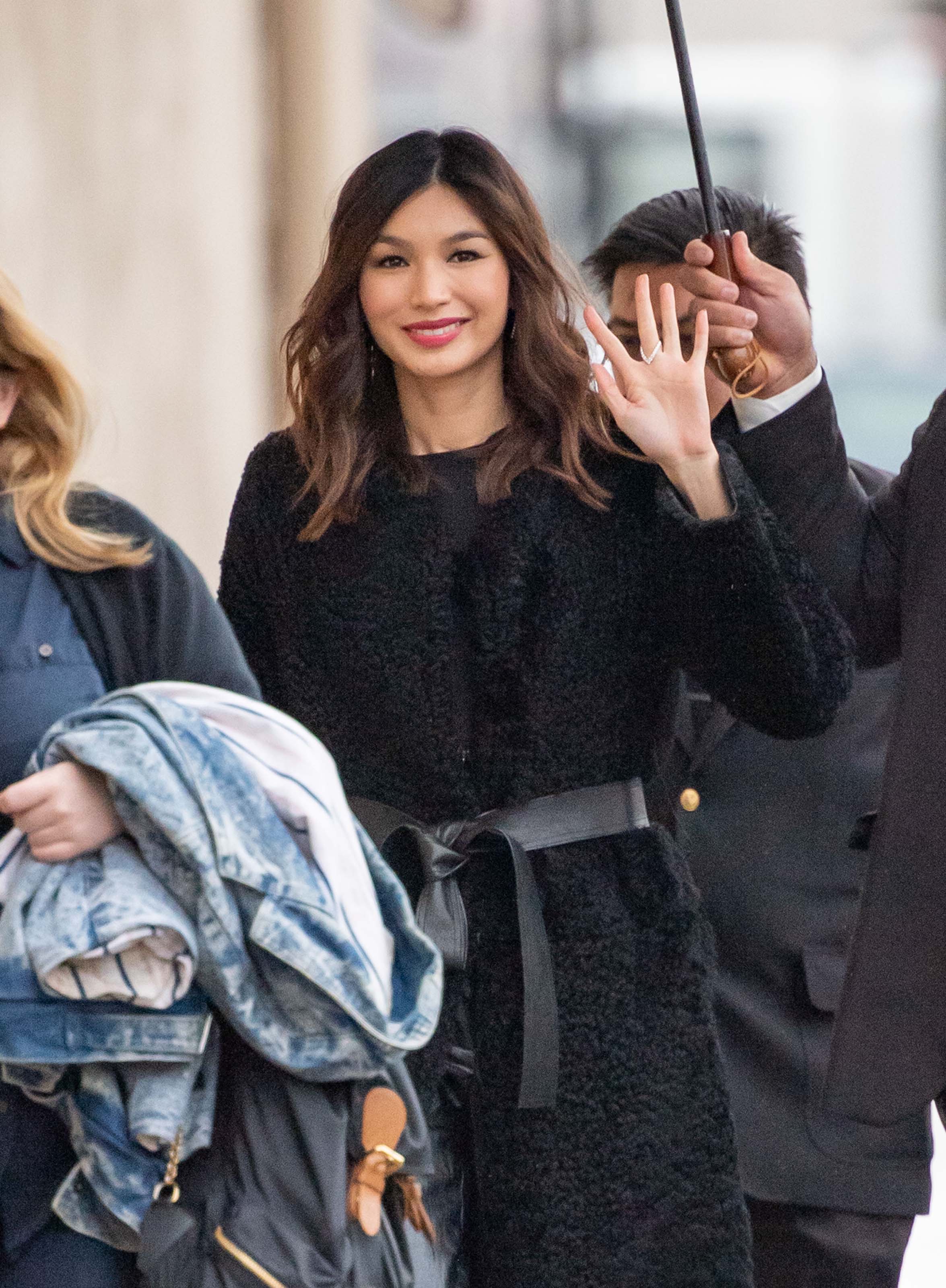 Gemma Chan at Jimmy Kimmel Live