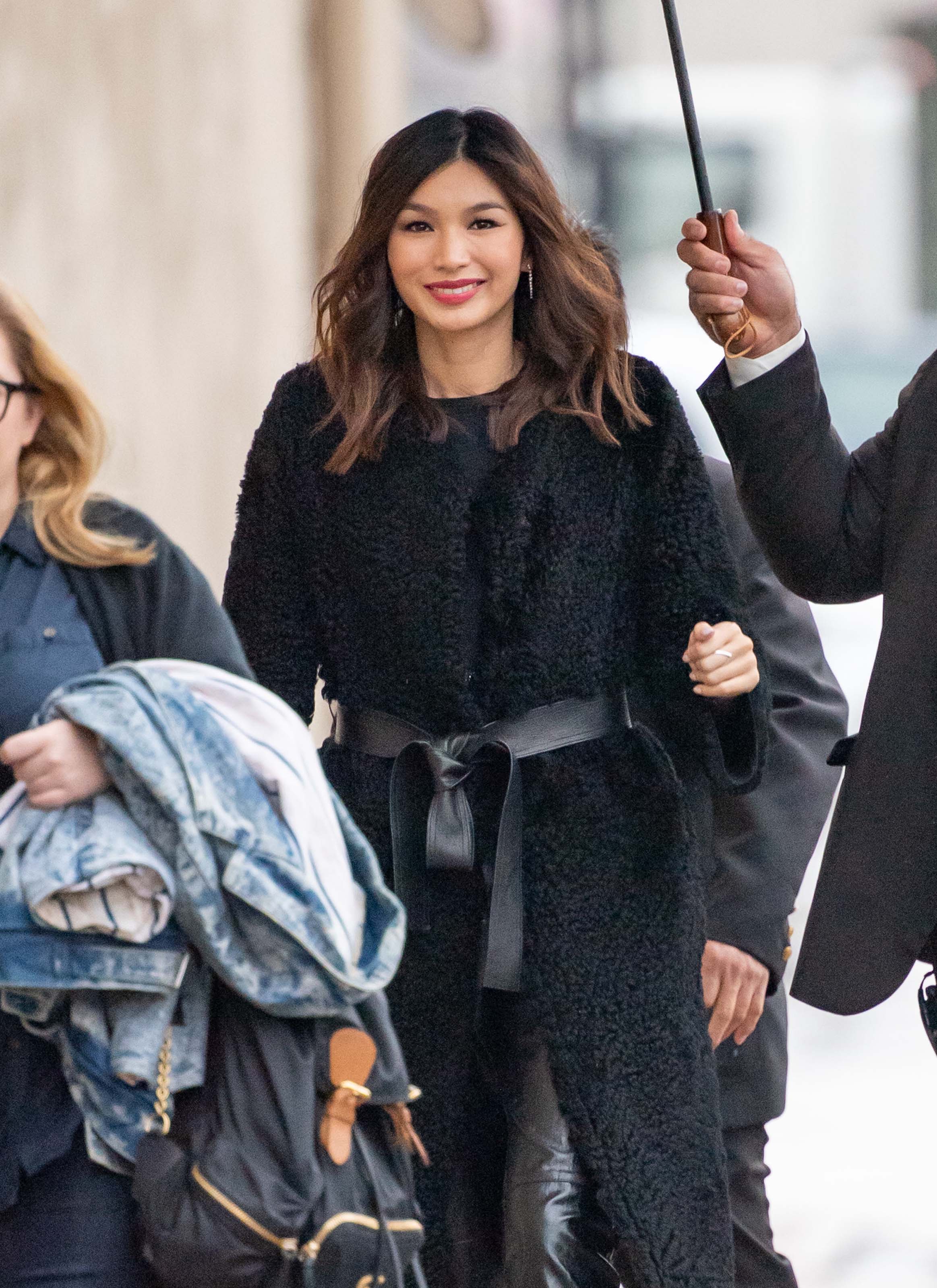 Gemma Chan at Jimmy Kimmel Live