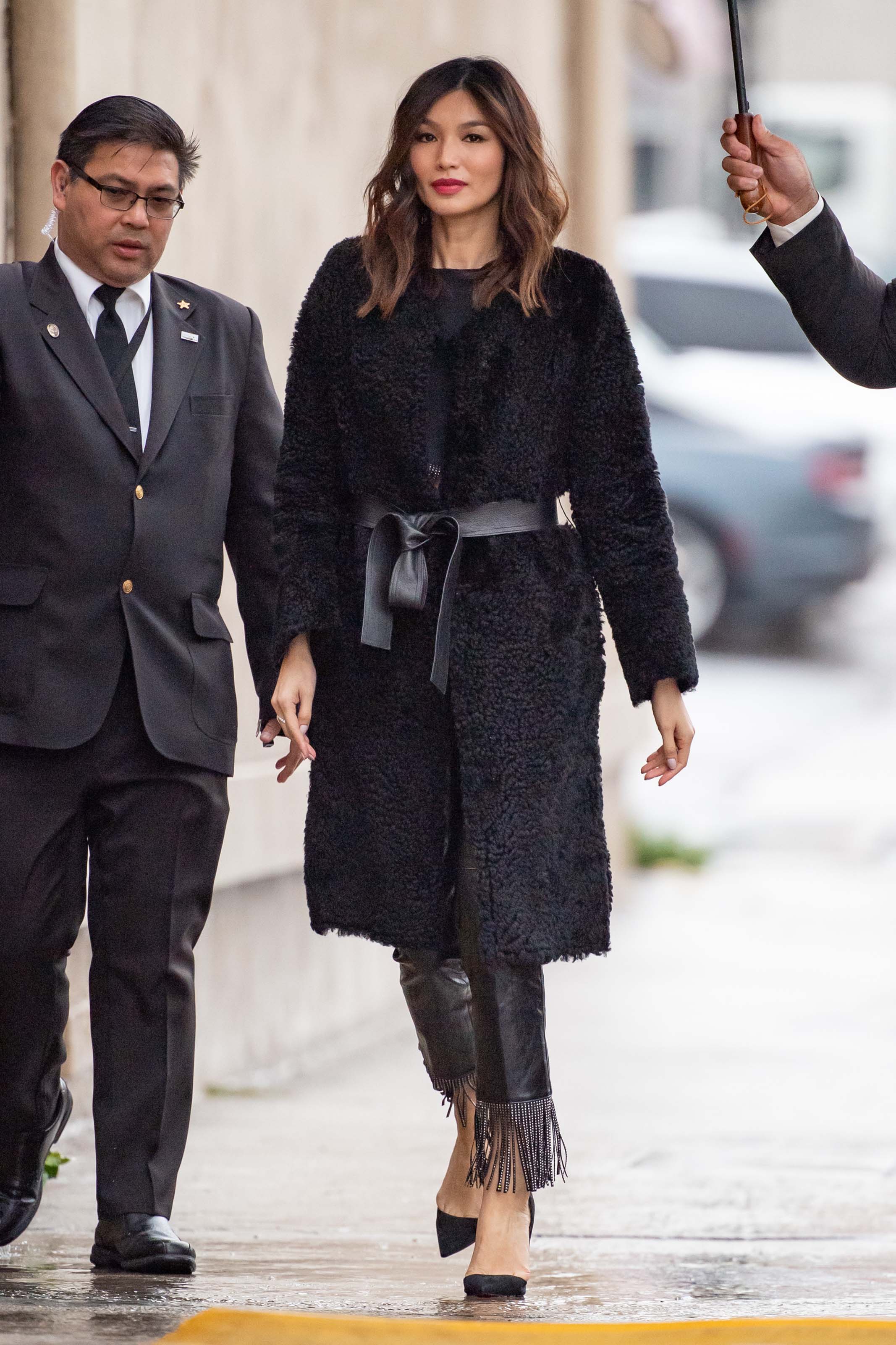 Gemma Chan at Jimmy Kimmel Live