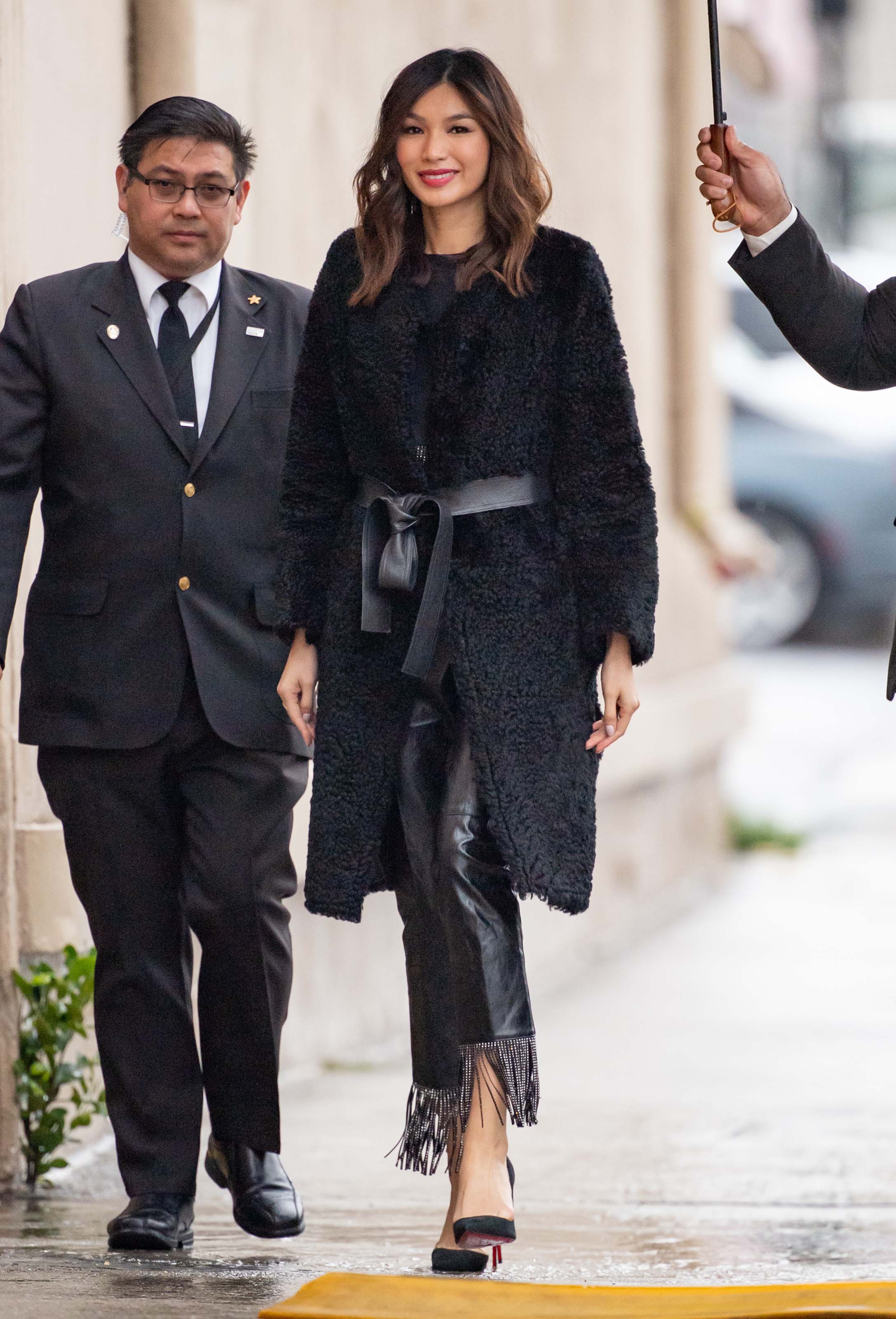 Gemma Chan at Jimmy Kimmel Live