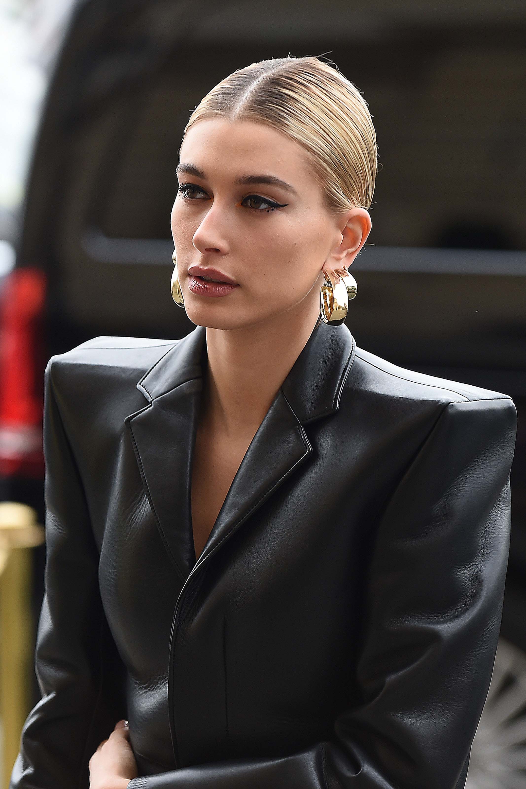 Hailey Baldwin out in Paris