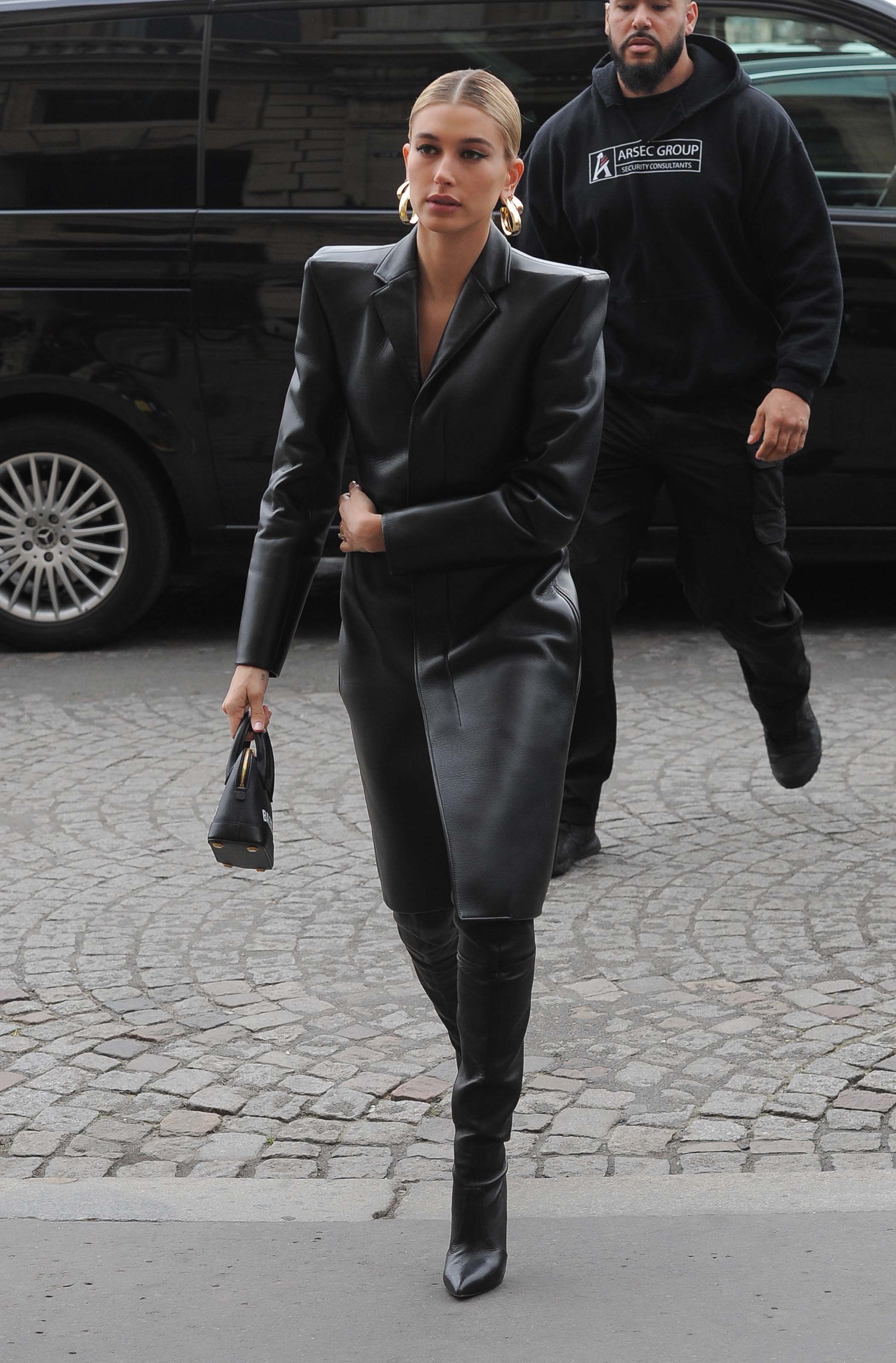 Hailey Baldwin out in Paris