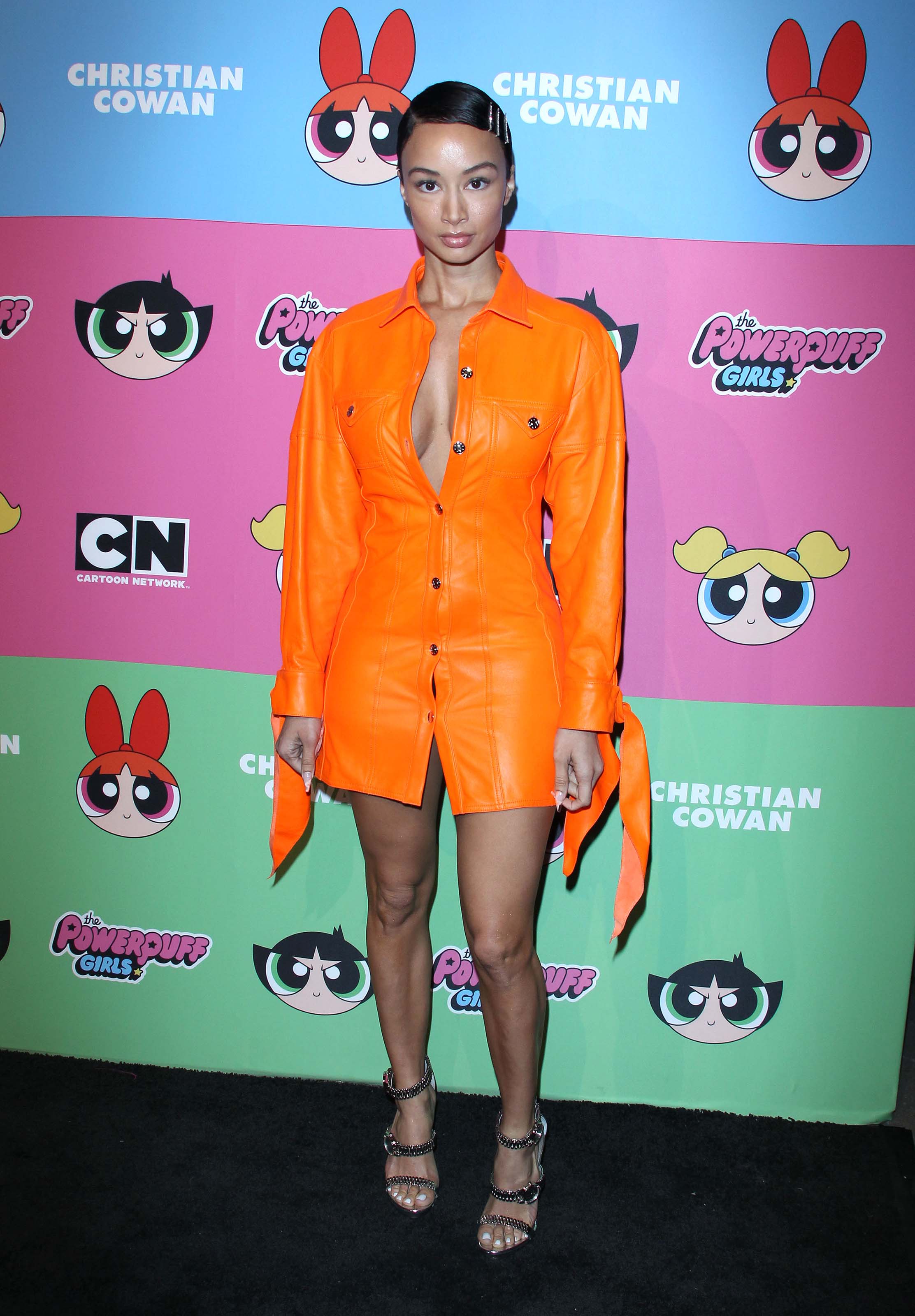 Draya Michele attends the Christian Cowan PowerPuff Girls Fashion Show