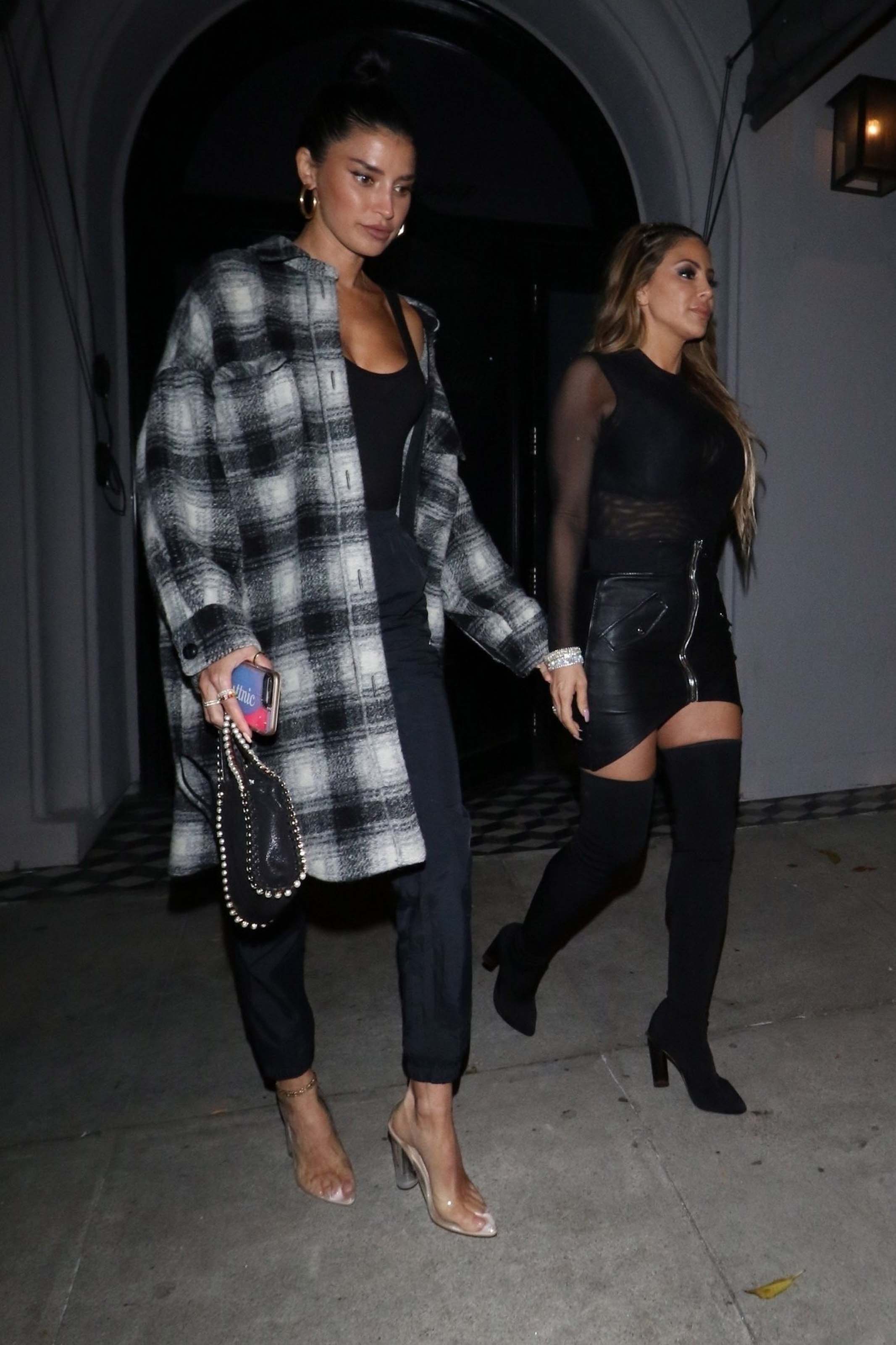 Larsa Pippen night out at Craig’s