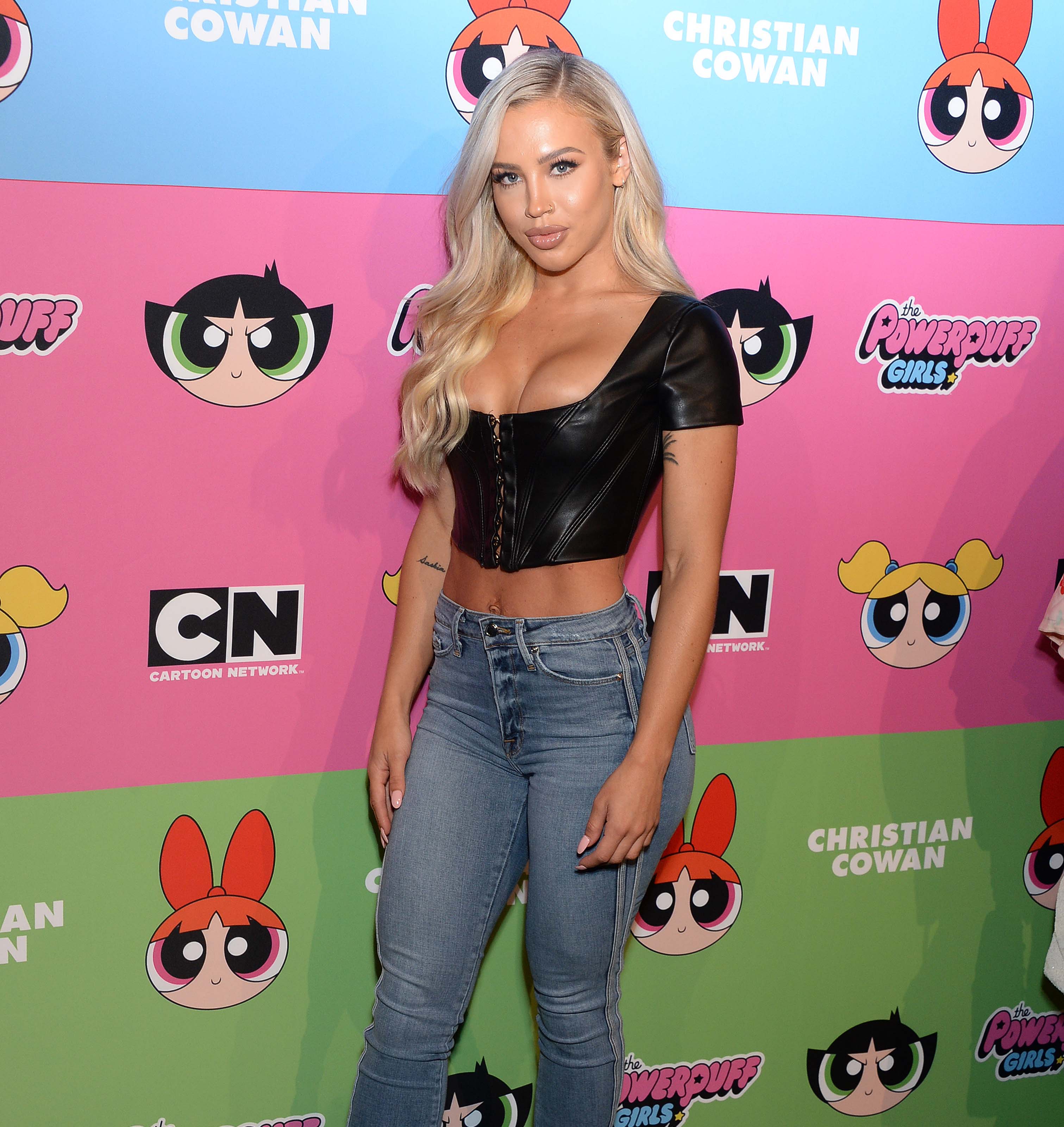 Tammy Hembrow attends Christian Cowan x The Powerpuff Girls