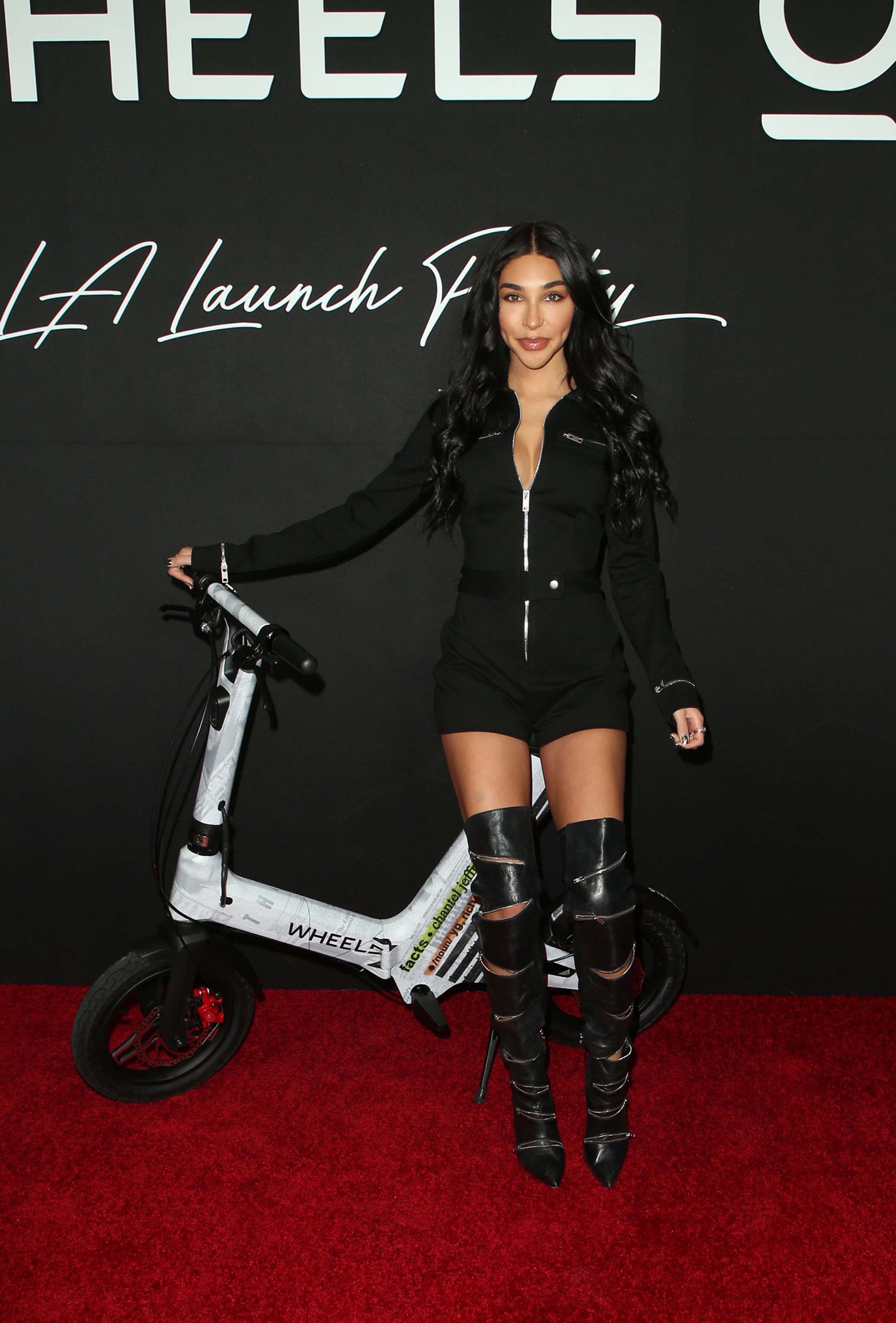 Chantel Jeffries attends Wheels launch party