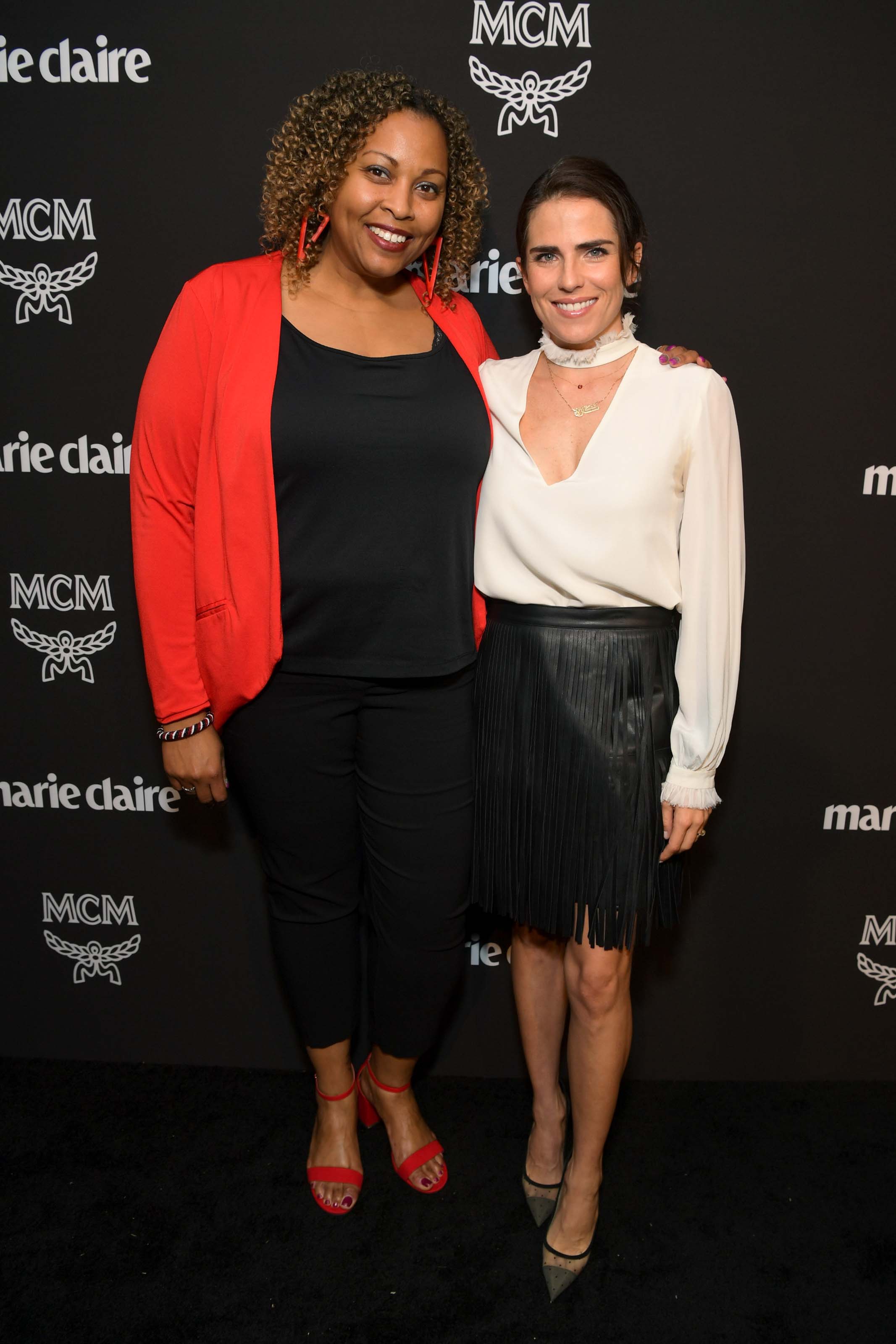 Karla Souza arrives at the Marie Claire Change Makers Celebration