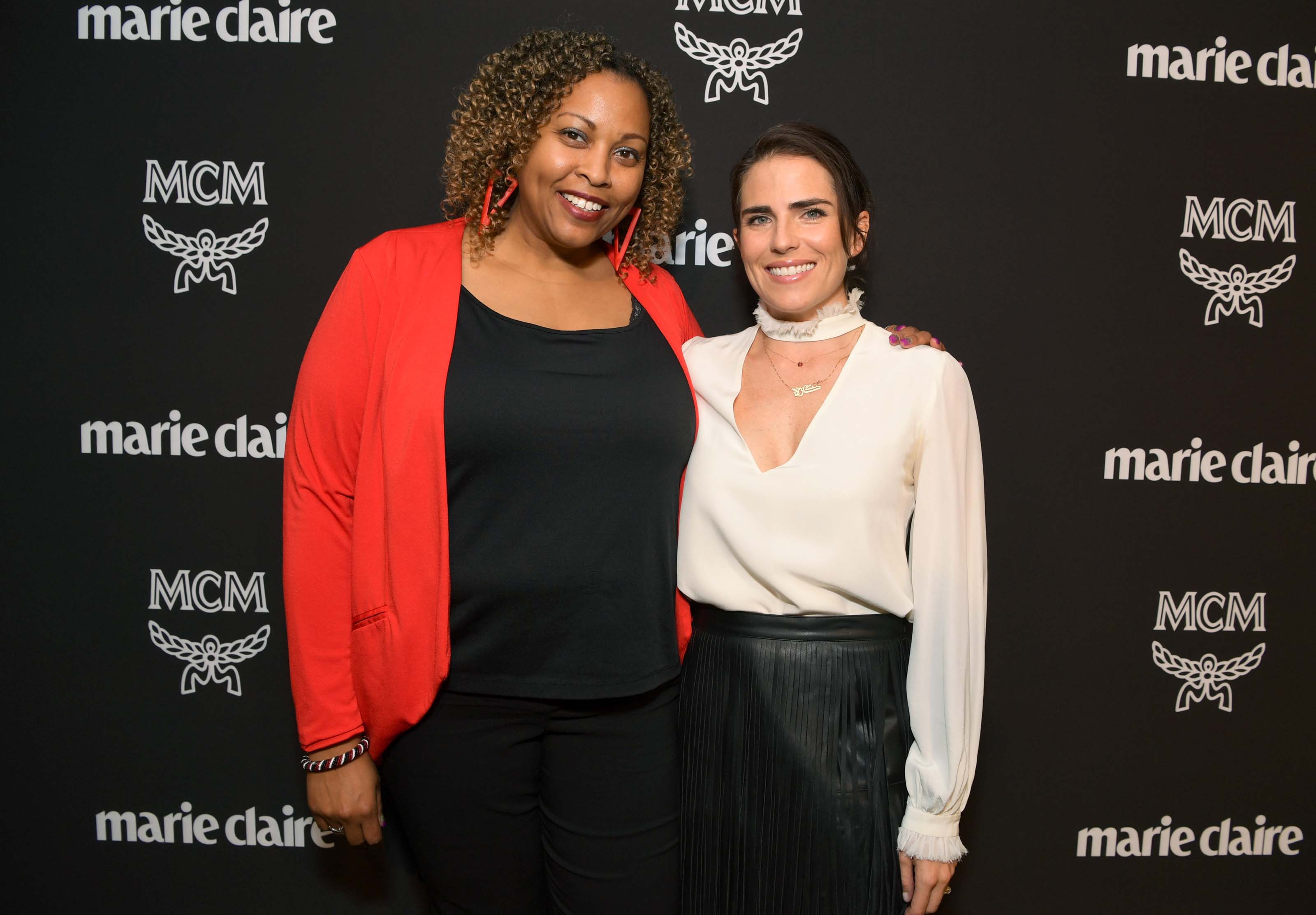 Karla Souza arrives at the Marie Claire Change Makers Celebration