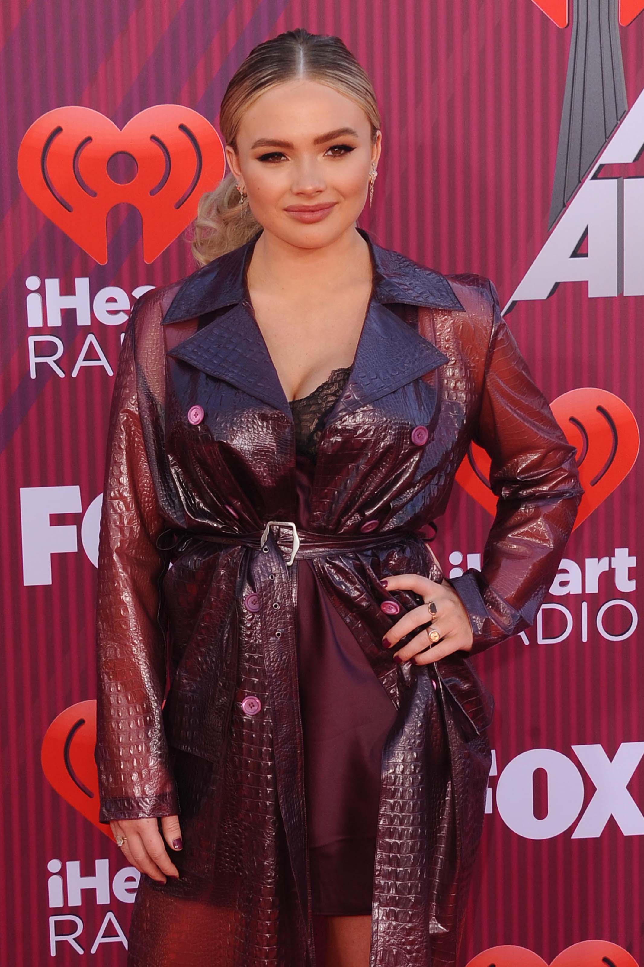 Natalie Alyn Lind attends 2019 iHeartRadio Music Awards