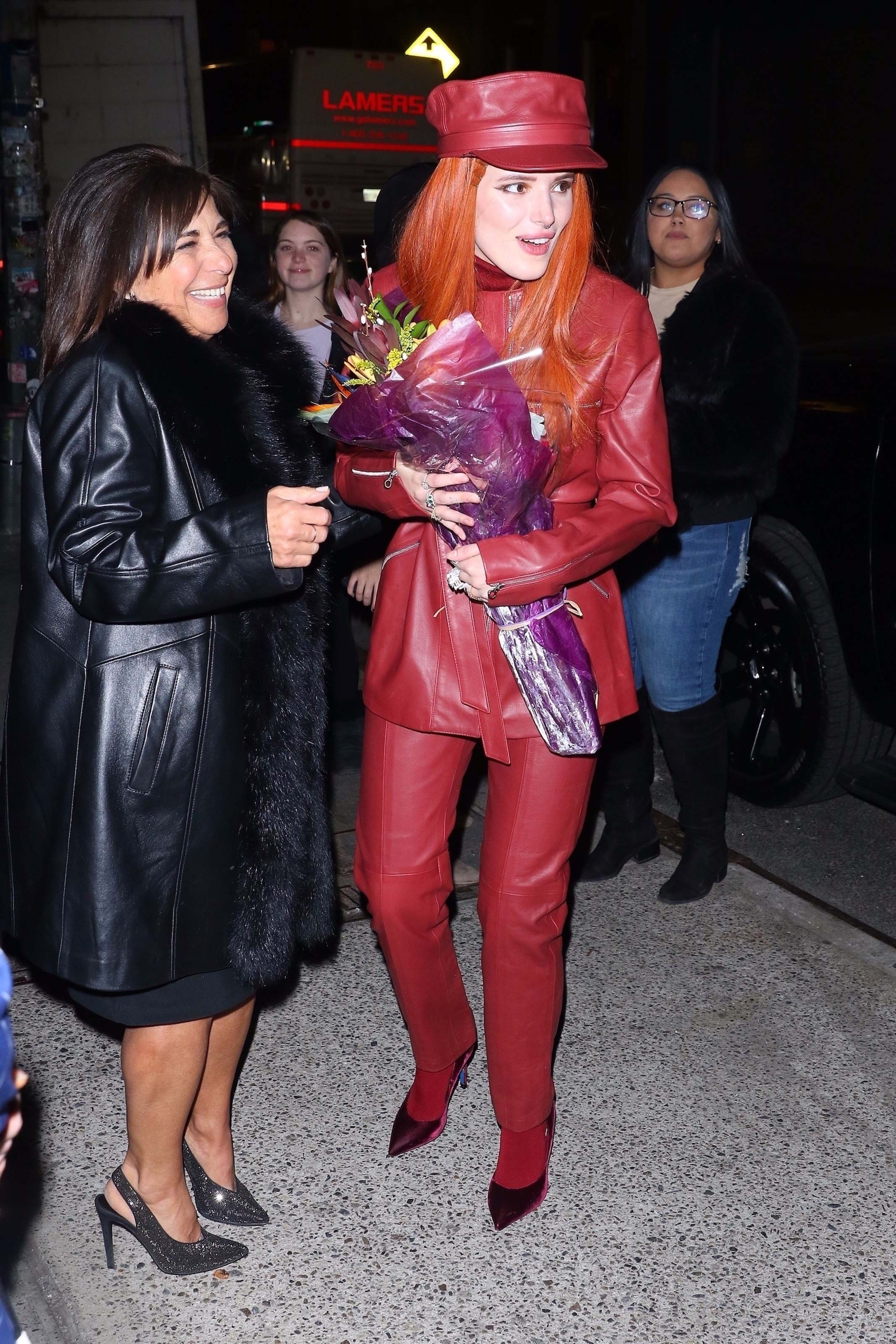 Bella Thorne leaving Carnegie Hall