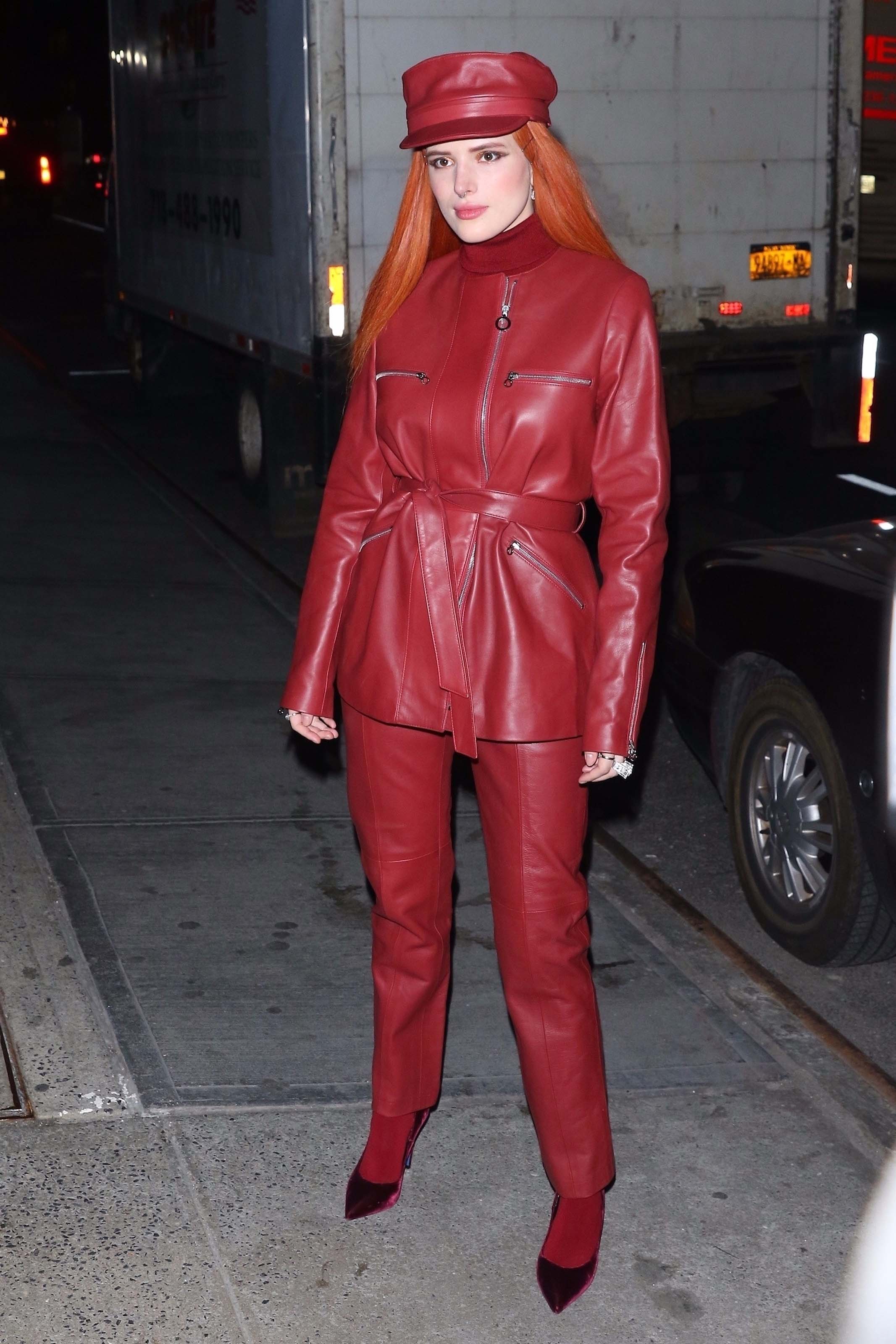 Bella Thorne leaving Carnegie Hall