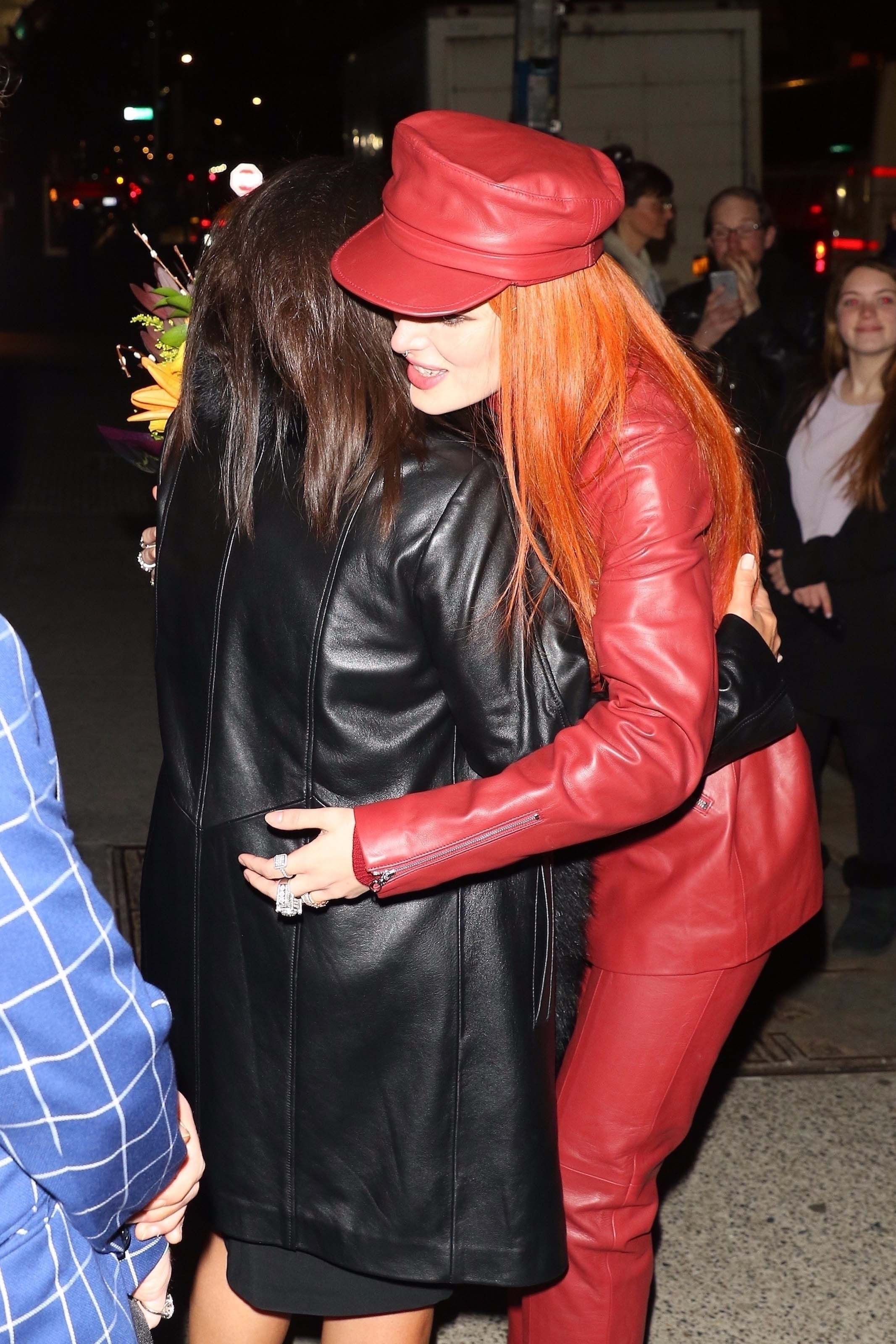 Bella Thorne leaving Carnegie Hall