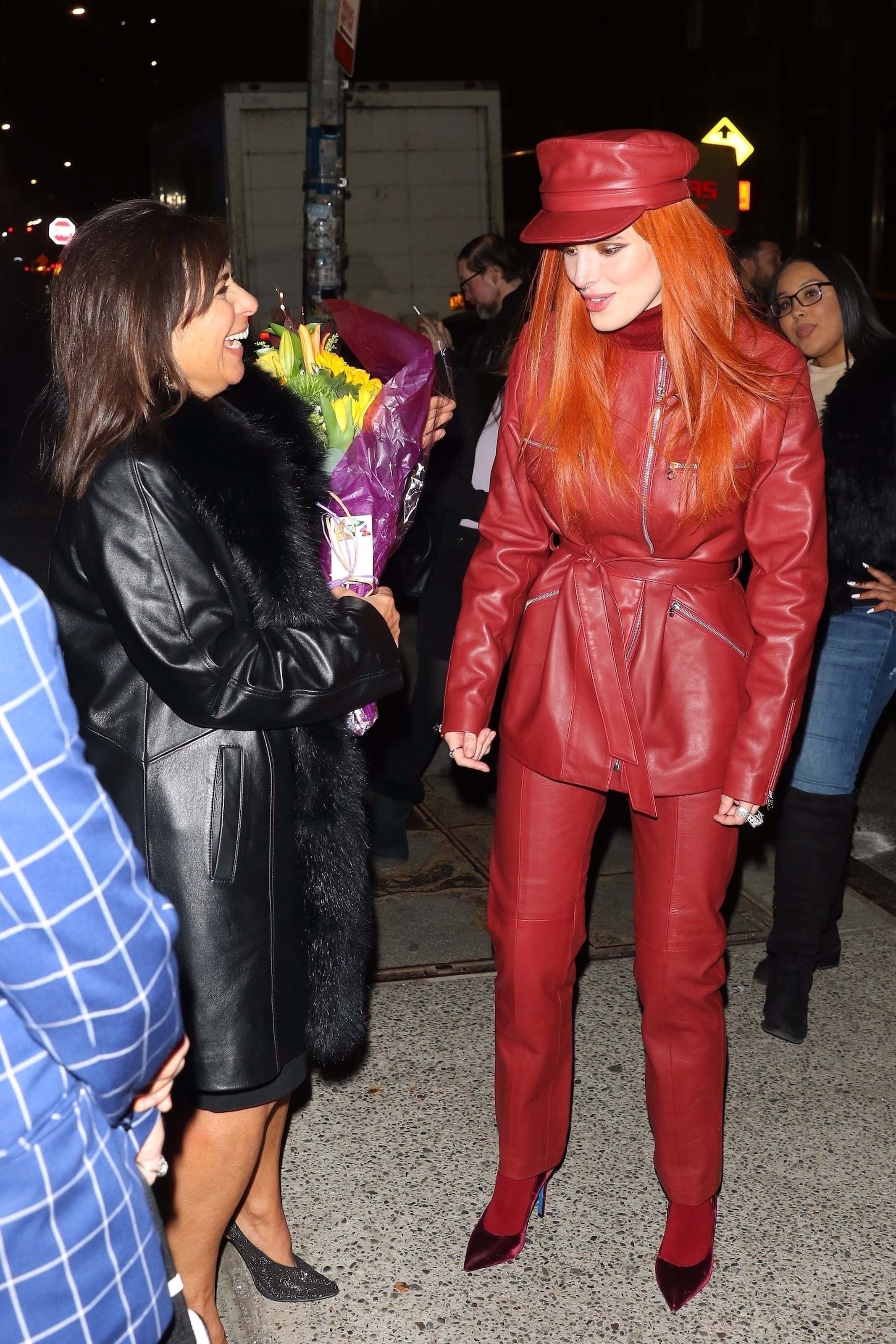 Bella Thorne leaving Carnegie Hall