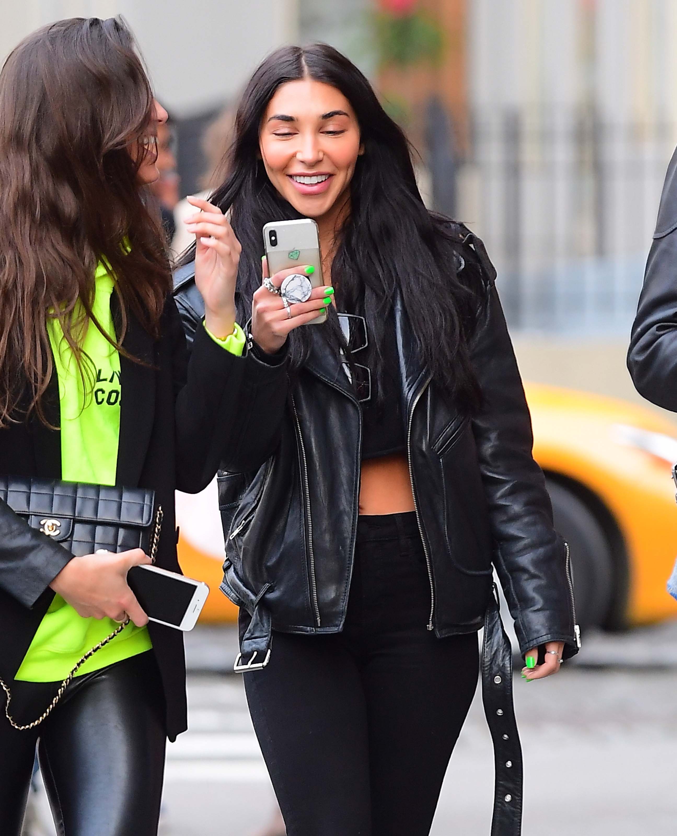 Chantel Jeffries out in NYC