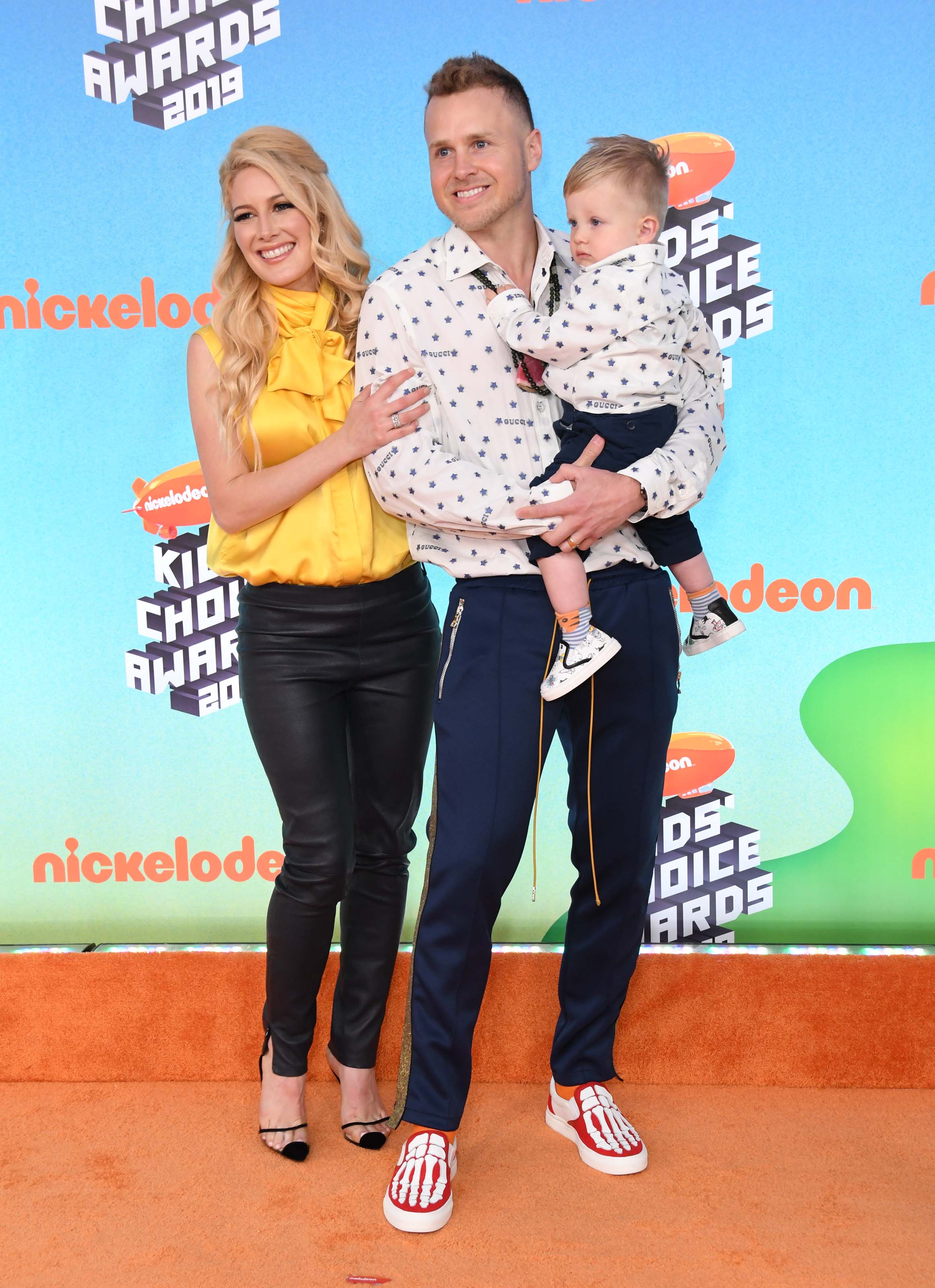 Heidi Montag attending 2019 Kids Choice Awards