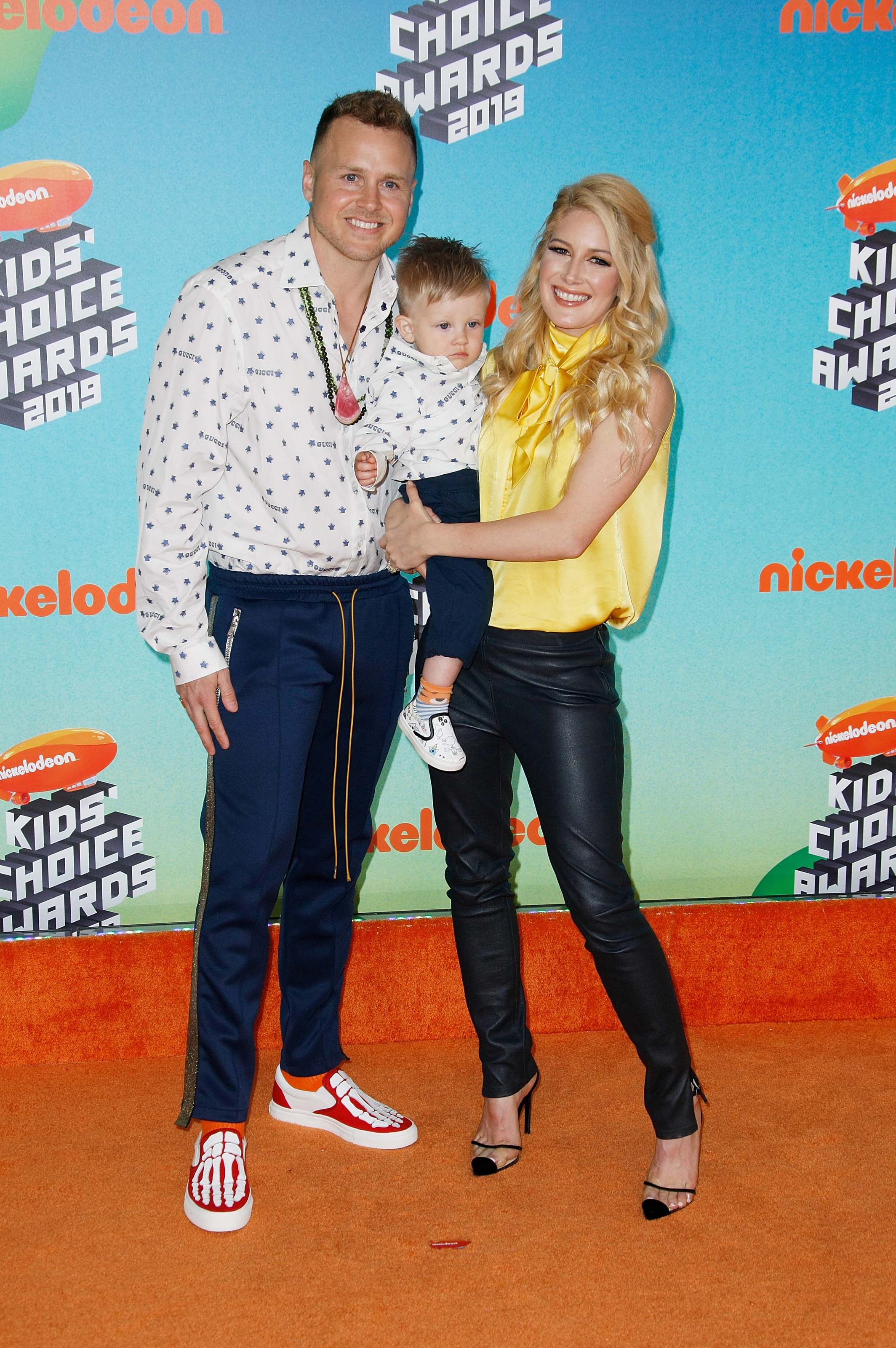 Heidi Montag attending 2019 Kids Choice Awards