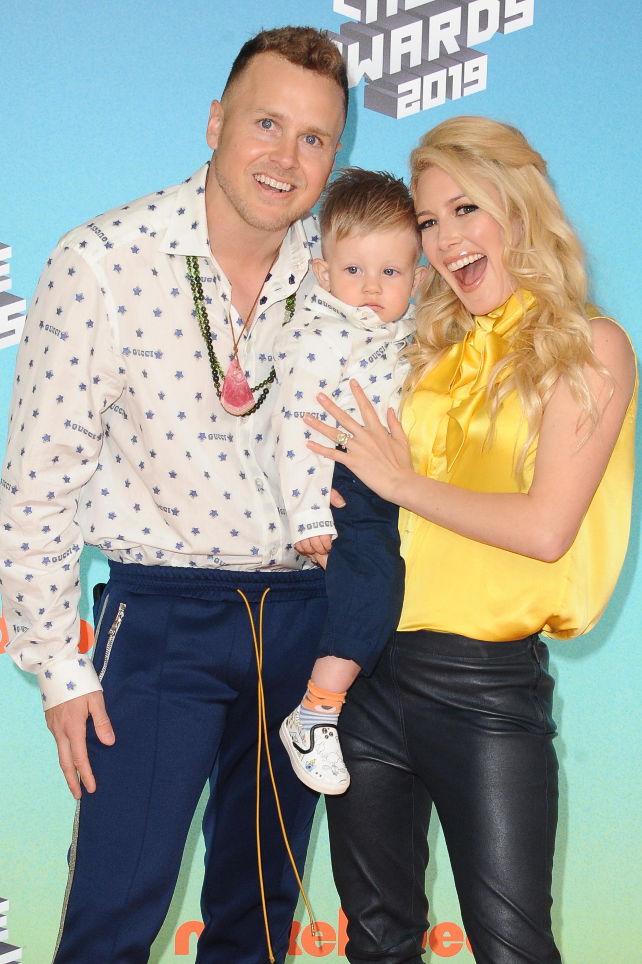 Heidi Montag attending 2019 Kids Choice Awards